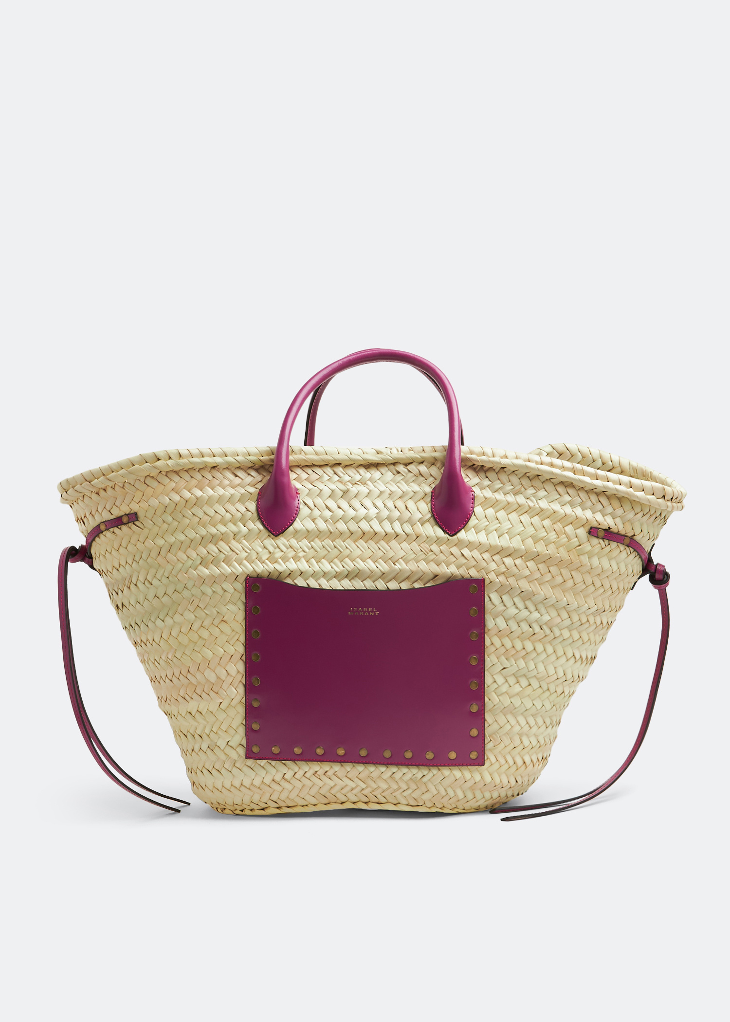 Isabel Marant Cadix straw tote bag for Women - Beige in Oman