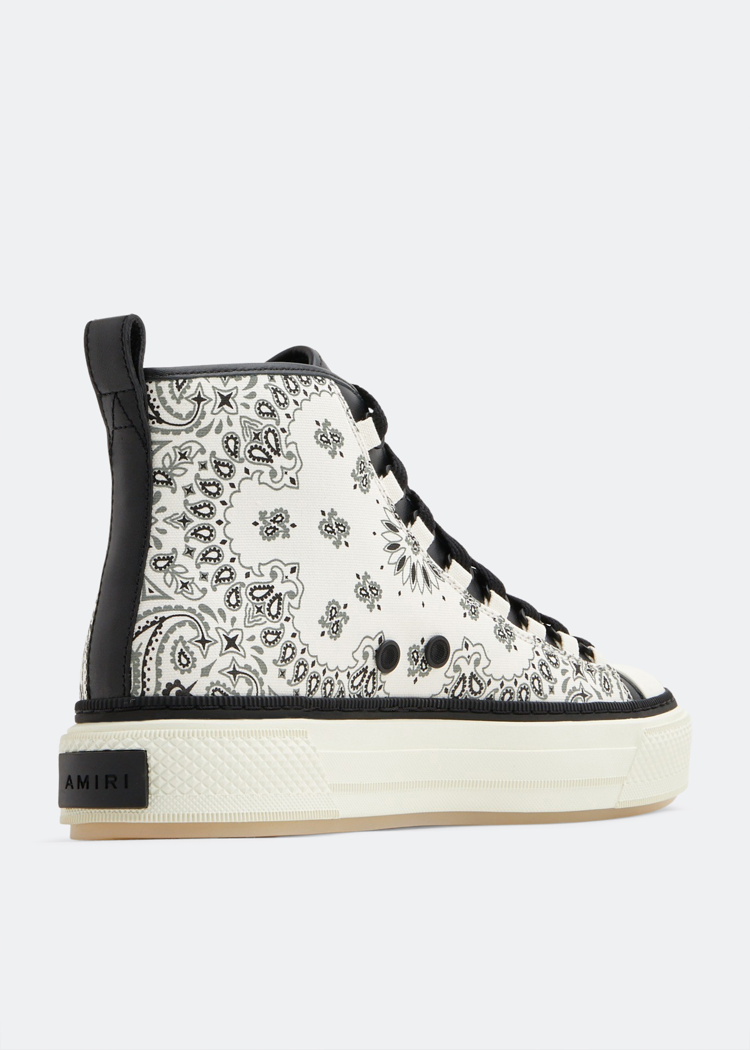 AMIRI Bandana MA court hi-top sneakers for Men - White in