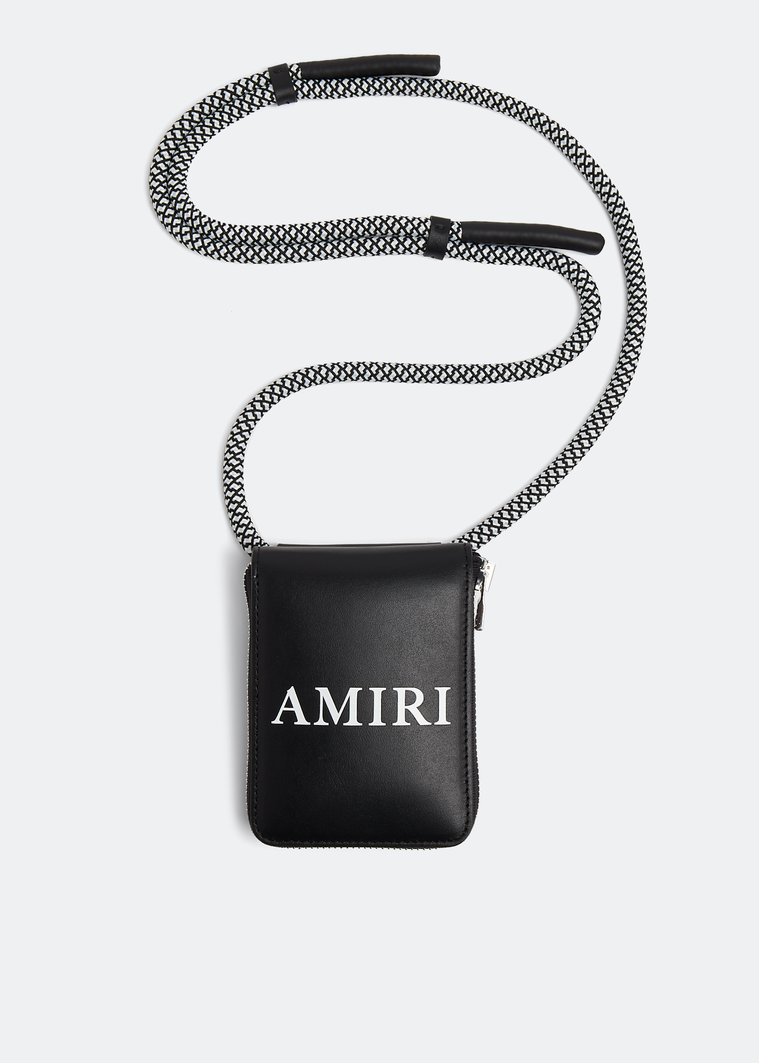 AMIRI Crossbody zip-around bag for Men - Black in USA | Level Shoes