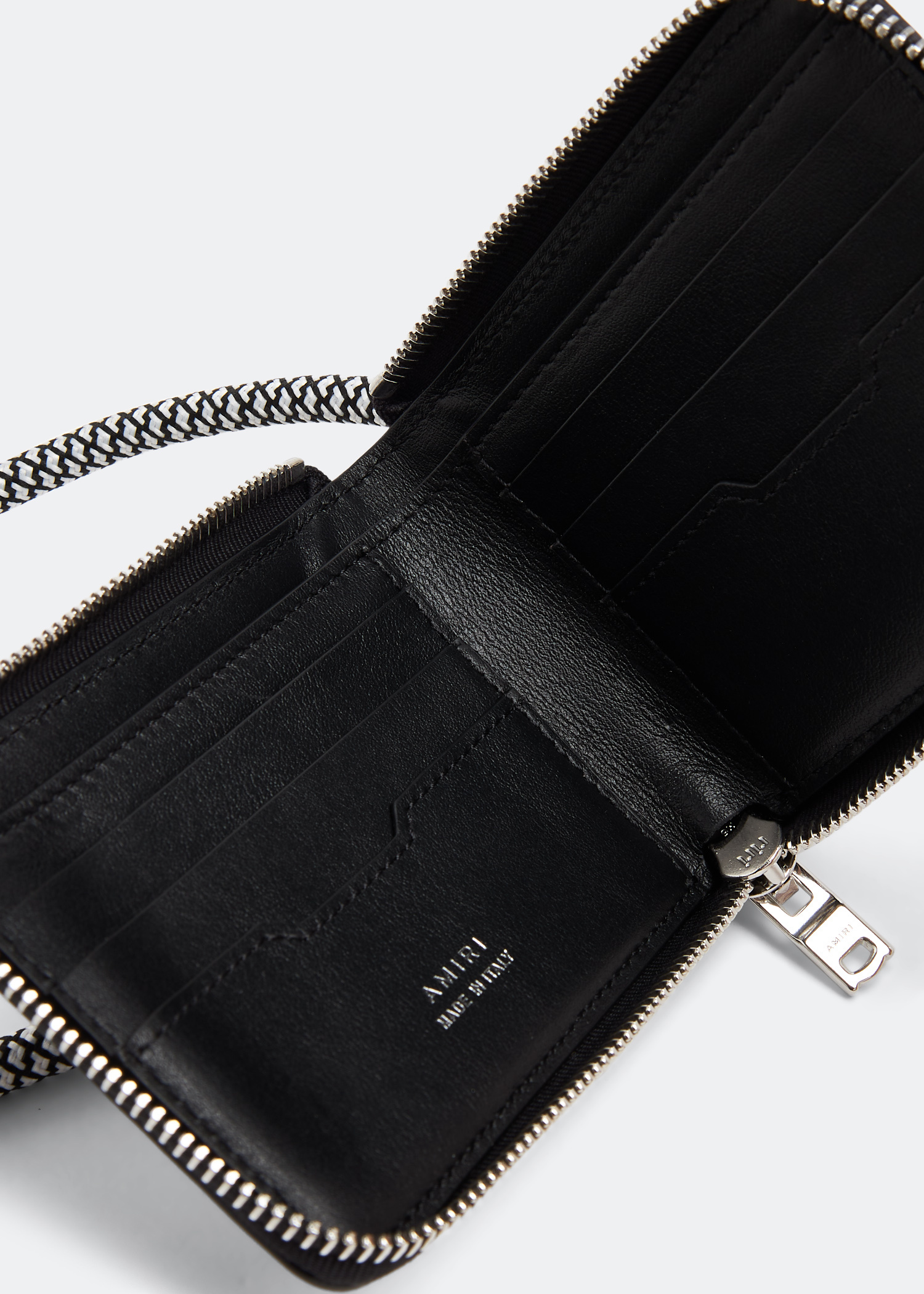 AMIRI Crossbody zip-around bag for Men - Black in USA | Level Shoes