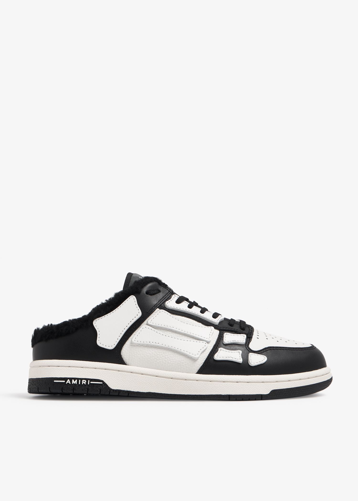 AMIRI Skeltop mule sneakers for Men - Black in Kuwait | Level Shoes