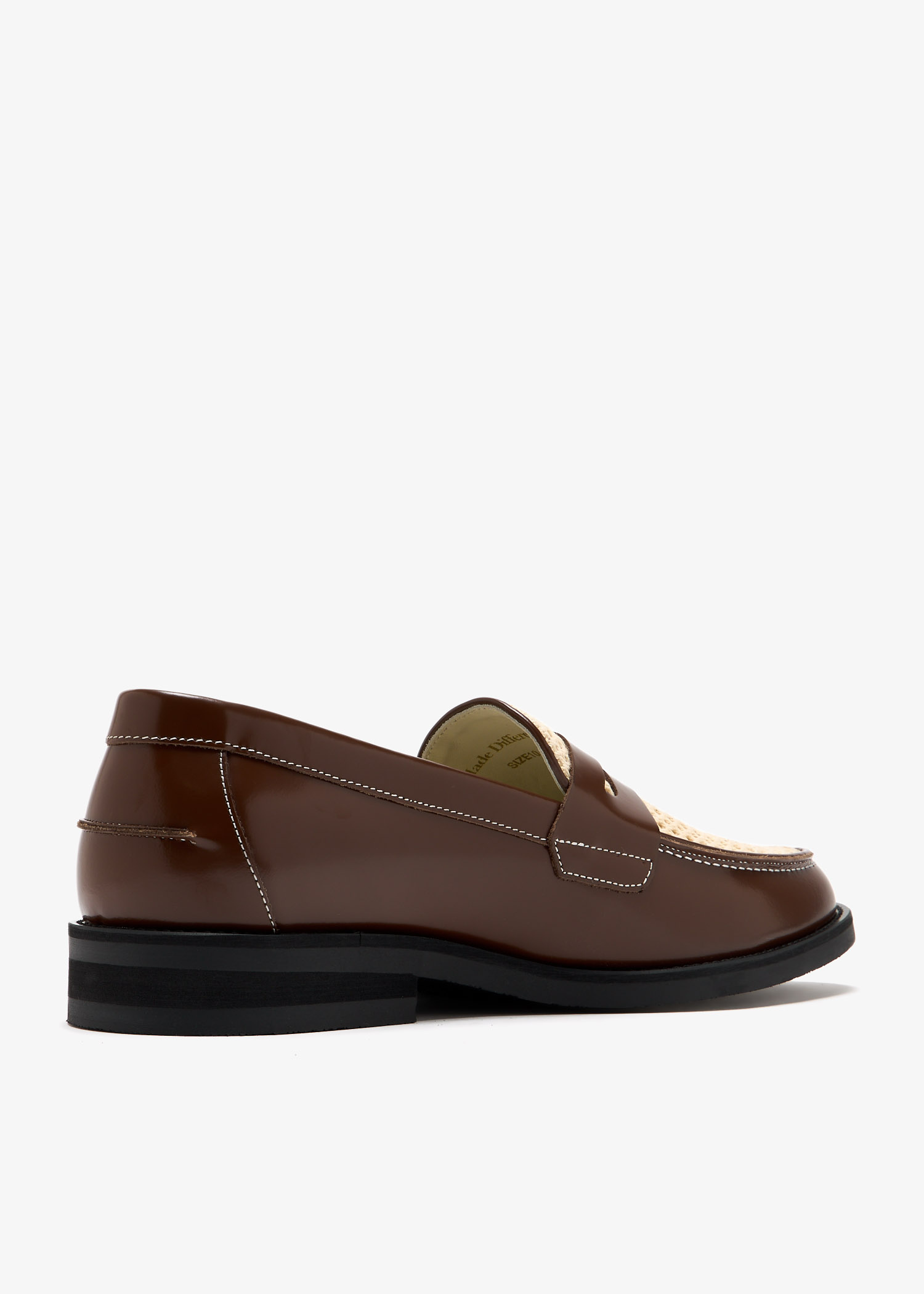 DUKE + DEXTER Wilde Rattan Penny loafers for Men - Brown in USA