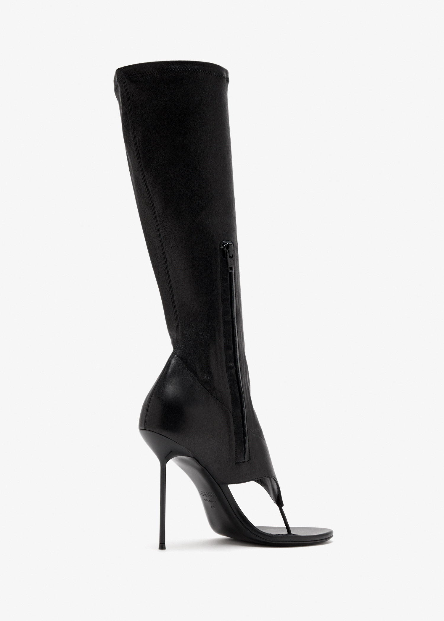 Paris Texas Lidia thong boots for Women - Black in USA | Level Shoes