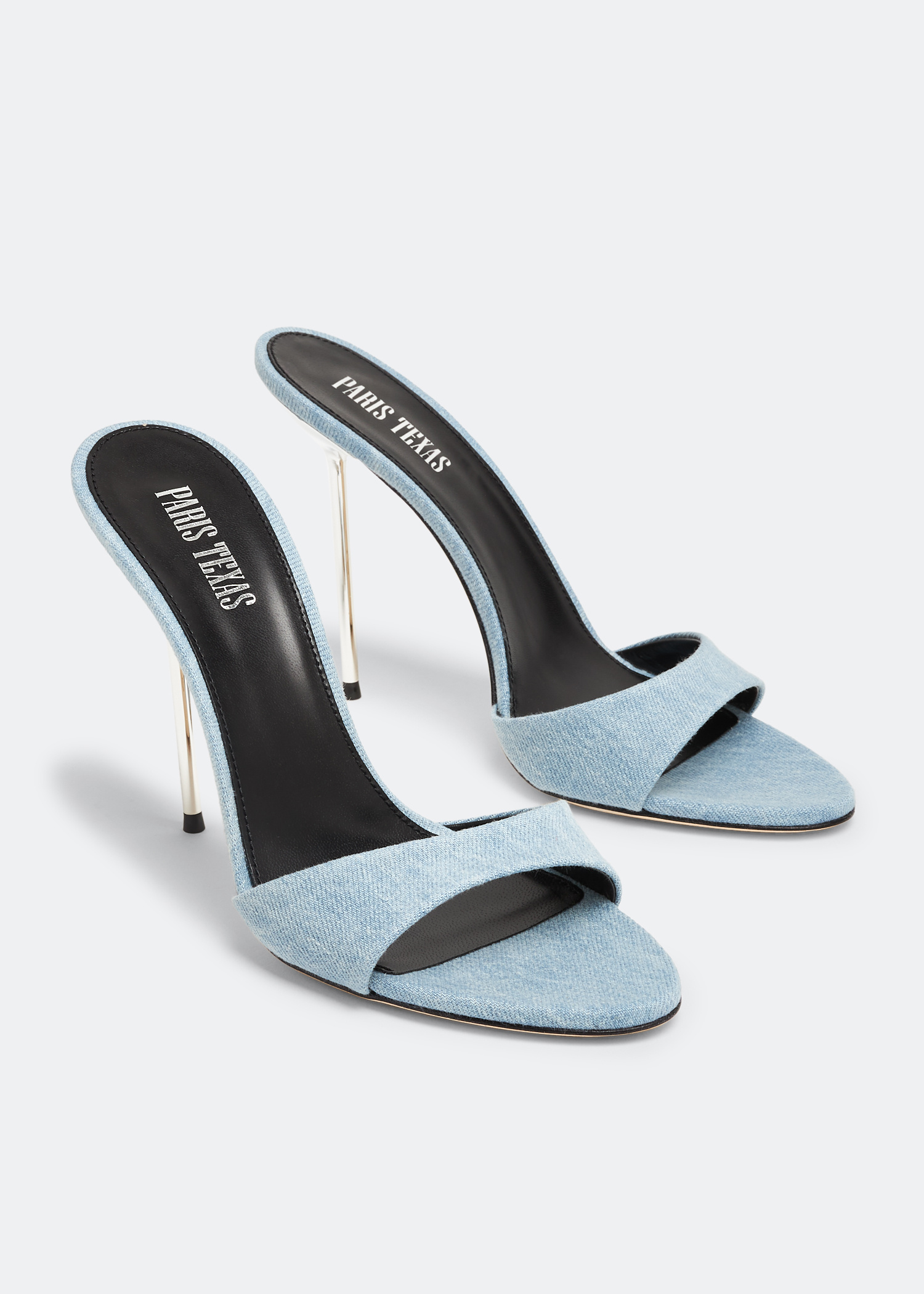 【関税込み】Paris Texas ブラウン Lidia ミュール Paris Texas Lidia mules for Women - Blue in UAE | Level Shoes