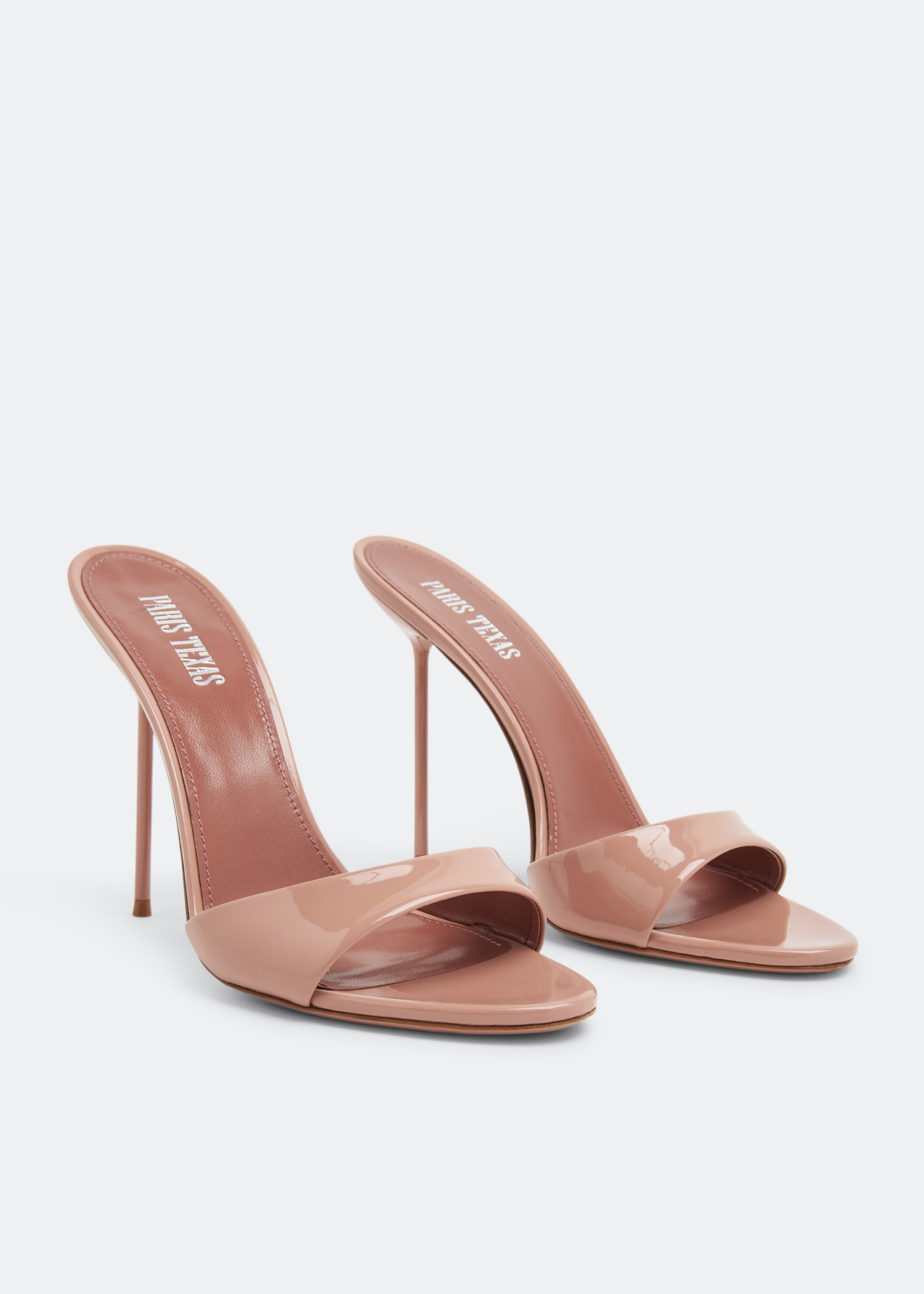 Paris Texas Lidia mules for Women - Beige in Qatar | Level Shoes