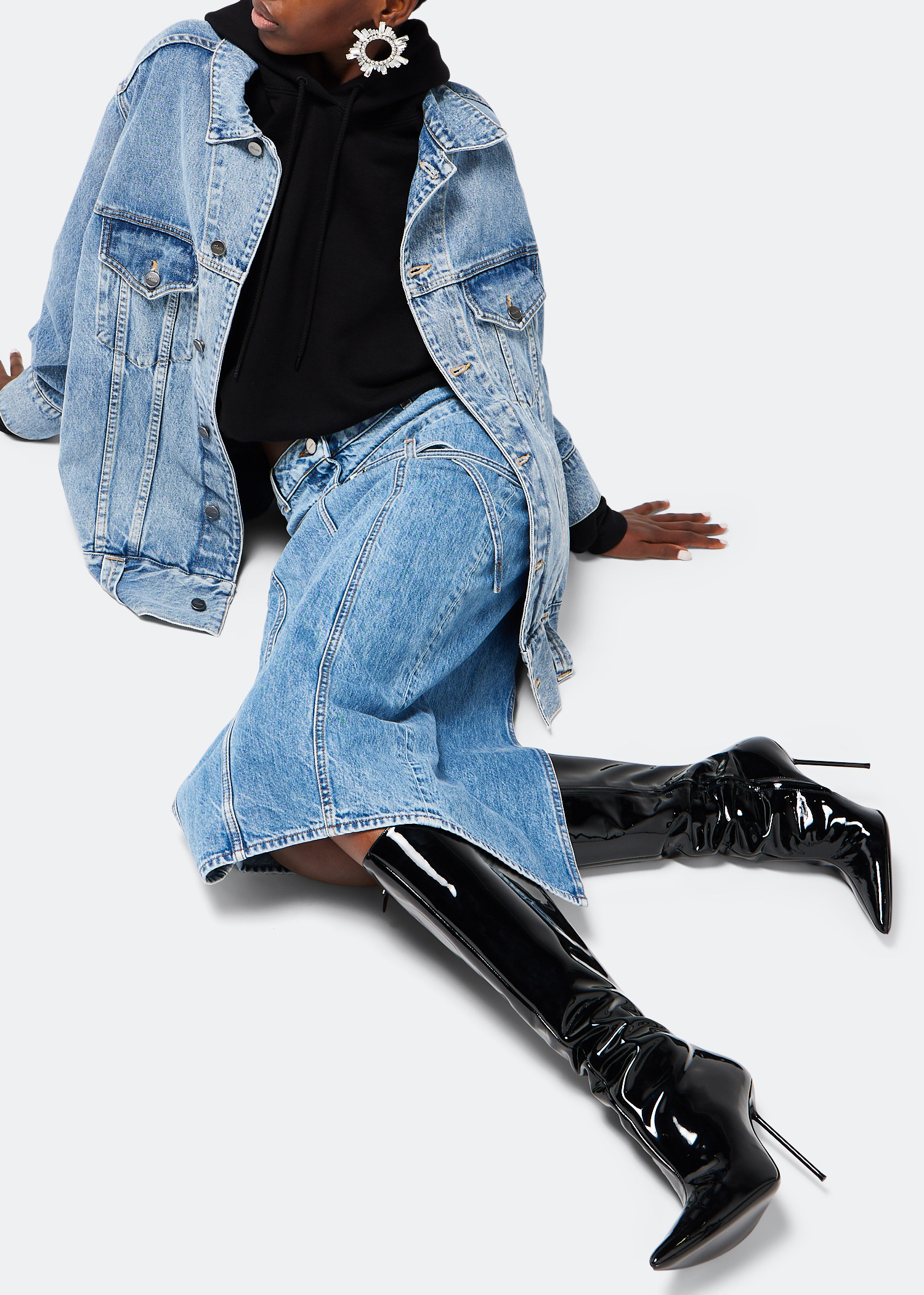 Paris⭐️ Paris Texas Lidia boots for Women - Black in USA | Level Shoes