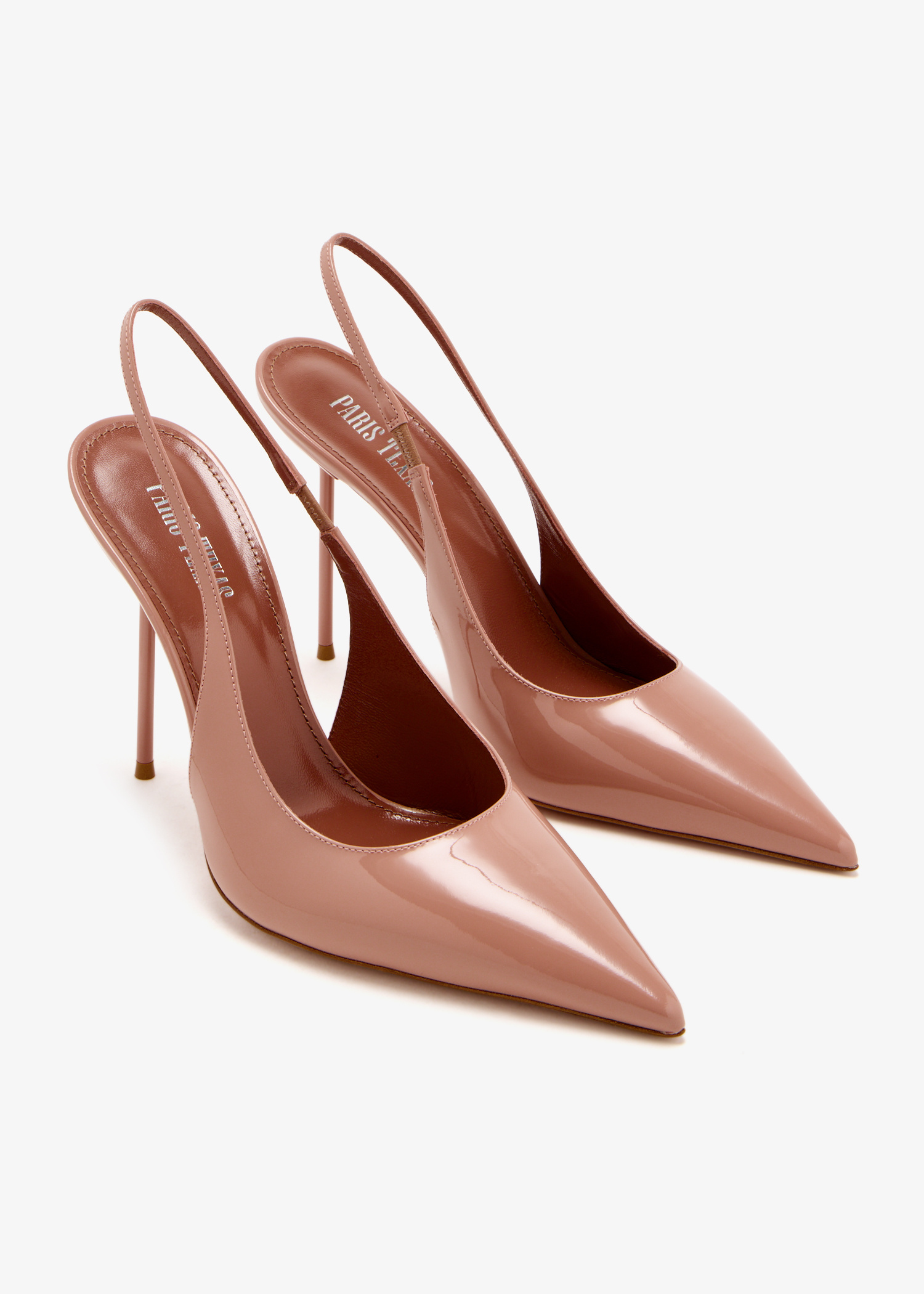 パンプス LIDIA SUEDE SLINGBACK Lidia 120 suede slingback pumps in brown - Paris Texas