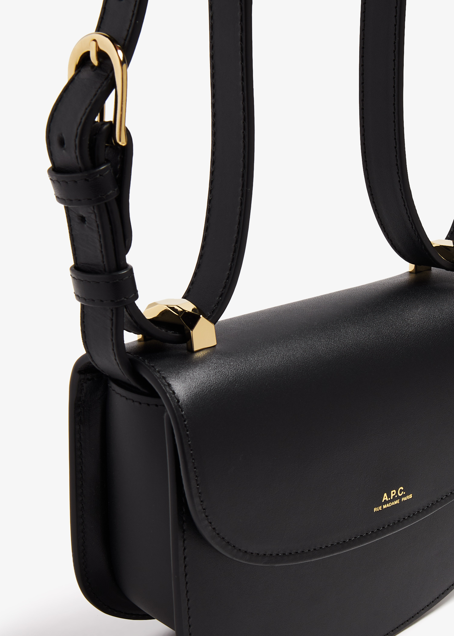 A.P.C. Genève mini bag for Women - Black in USA | Level Shoes