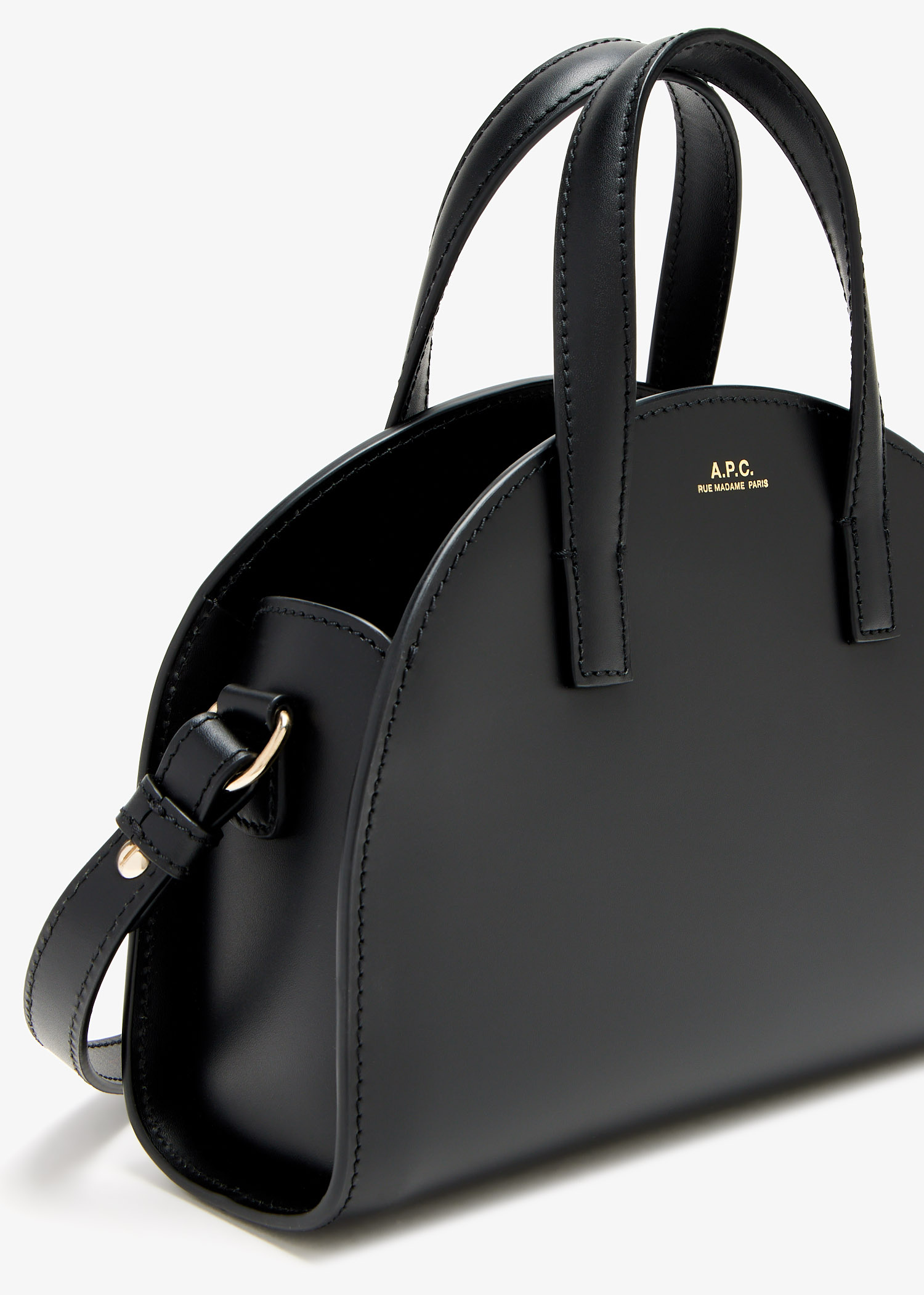 A.P.C. Demi-Lune small bag for Women - Black in USA | Level Shoes