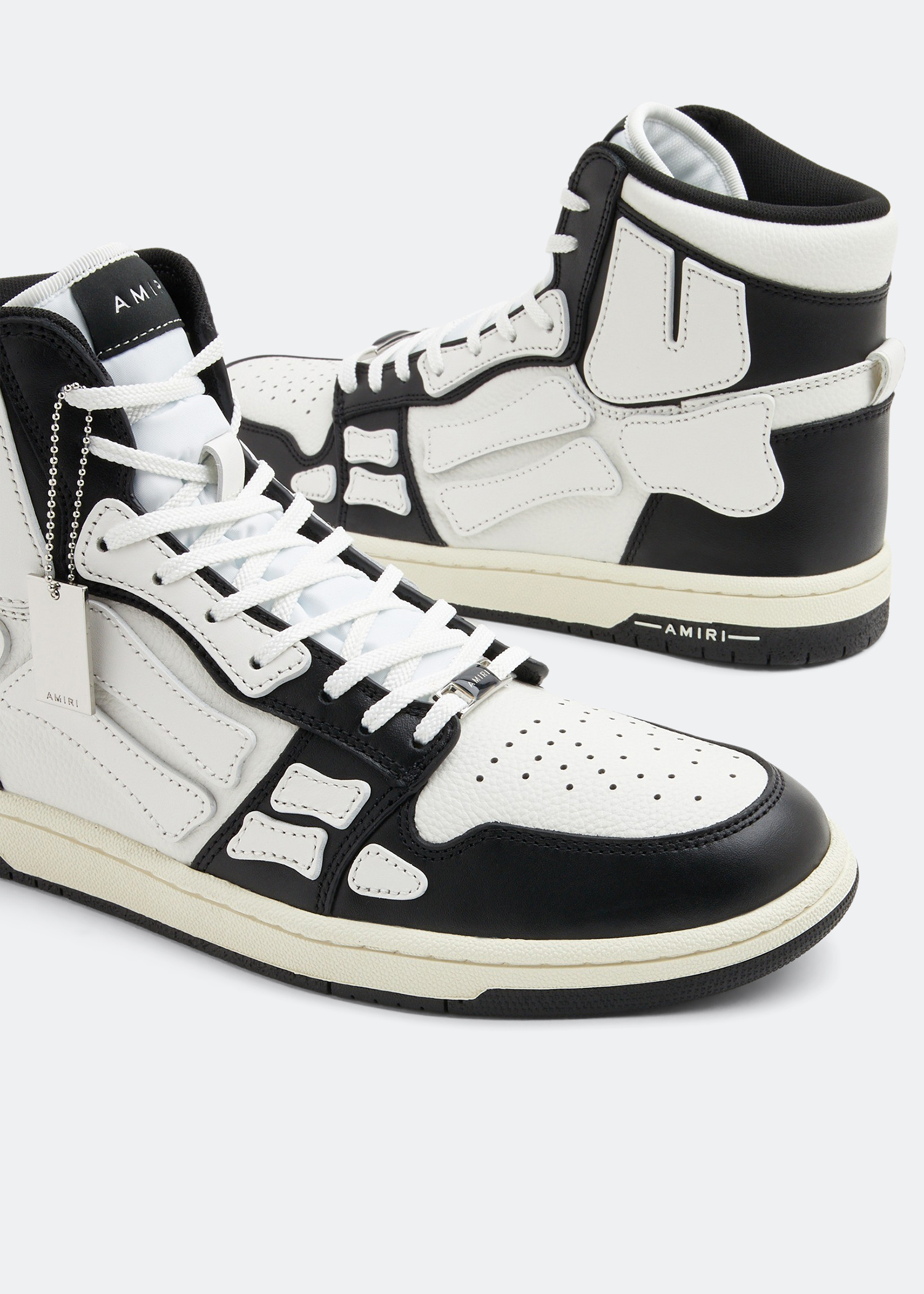 AMIRI Skel hi-top sneakers for Men - Black in UAE | Level Shoes AMIRI Skel hi-top sneakers for Men - Black in UAE | Level Shoes