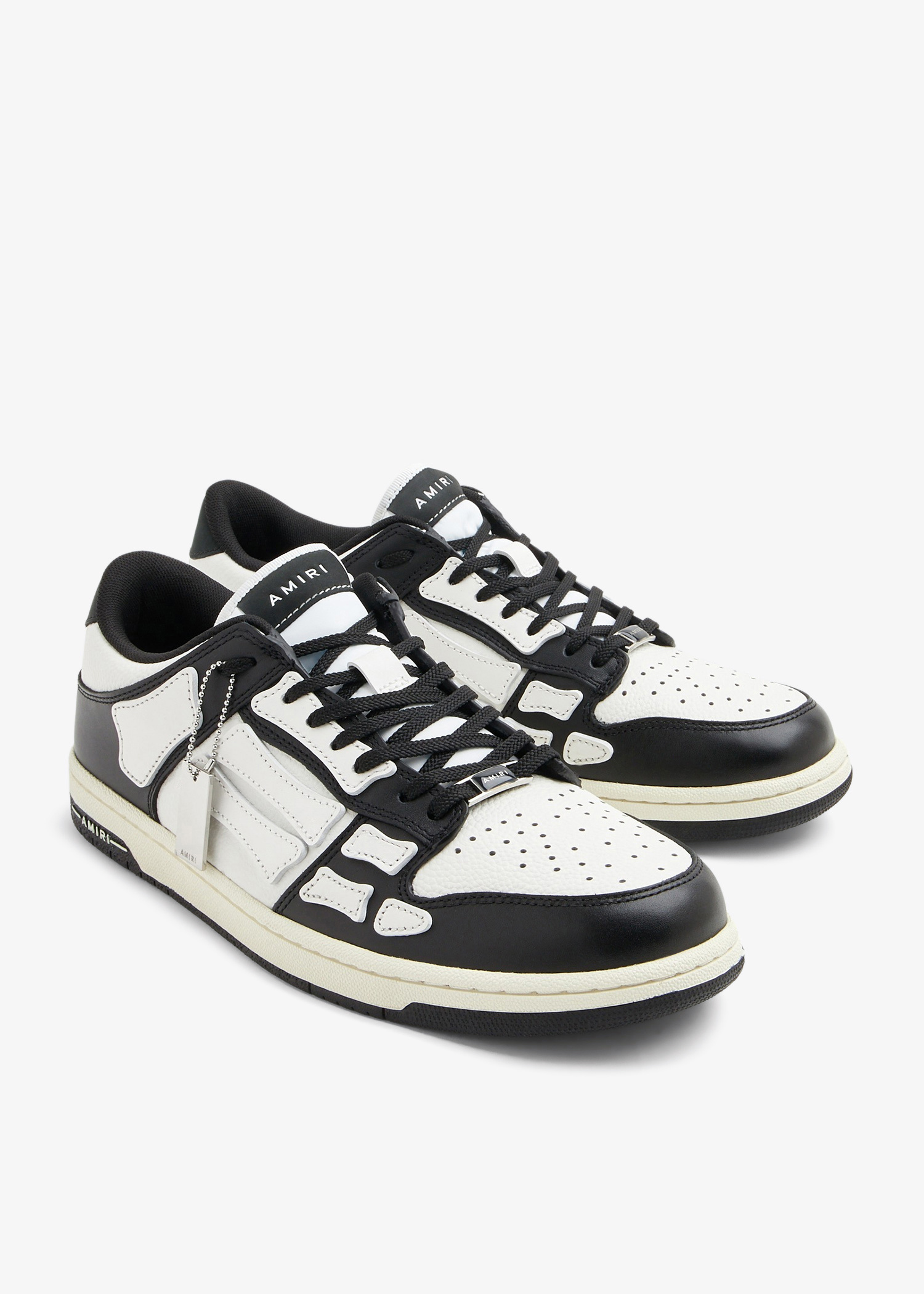 中国墨、未使用 AMIRI Skel 男士低帮运动鞋- 黑色在阿联酋| Level Shoes