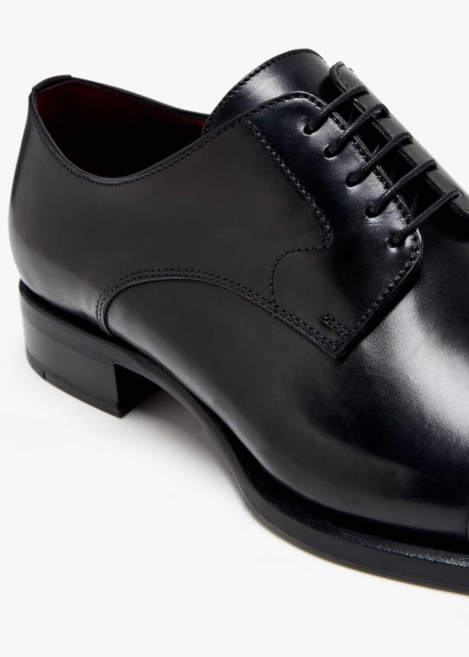 $1,750 BRIONI - Black GOODYEAR Leather Derby - US 7 (6UK) Brioni Men main image 2