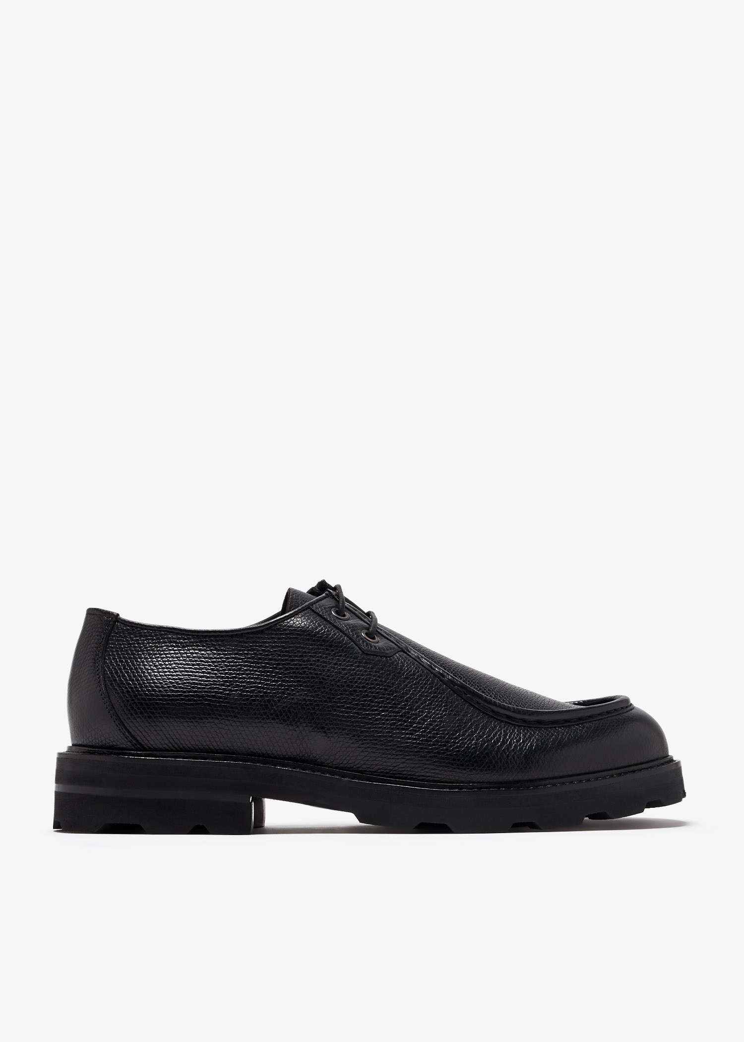 NEW BRIONI men\'s apron toe derby dress shoes in reseda Brioni Apron derby shoes for Men - Black in USA | Level Shoes main image 2