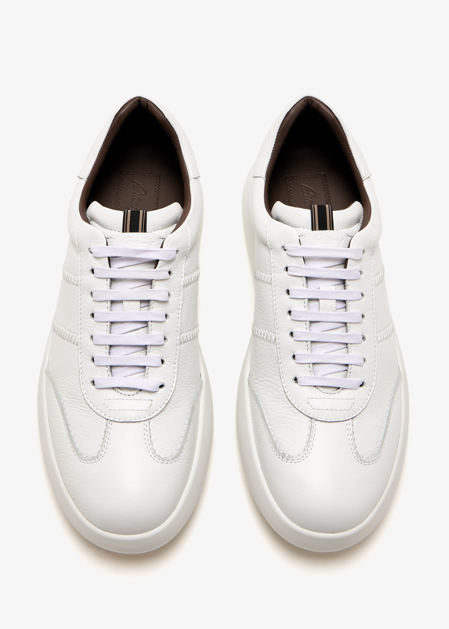 Brioni Olympia sneakers for Men - White in UAE | Level Shoes Brioni Olympia sneakers for Men - White in UAE | Level Shoes