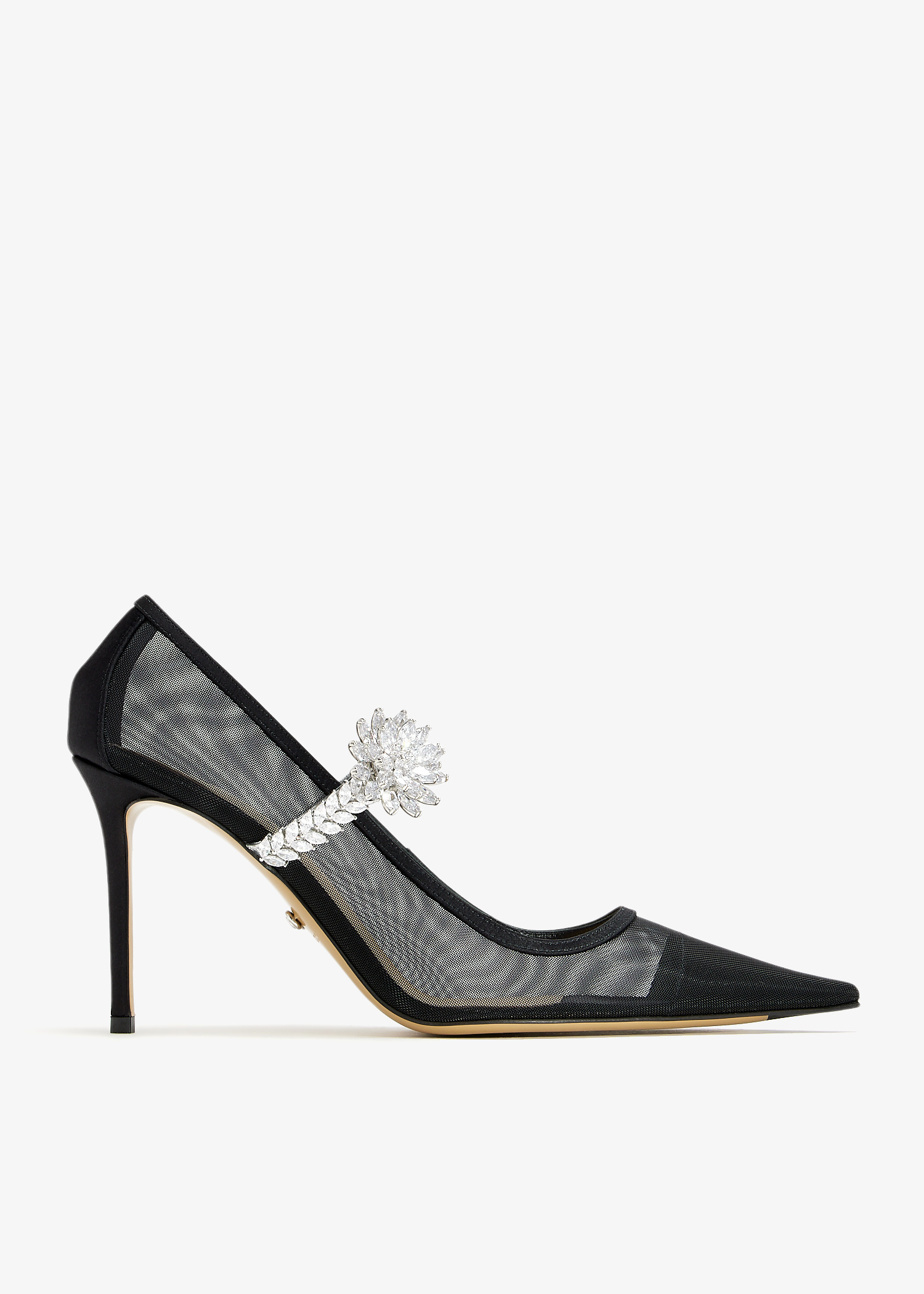 MACH & MACH Lotus Flower pumps for Women - Black in KSA
