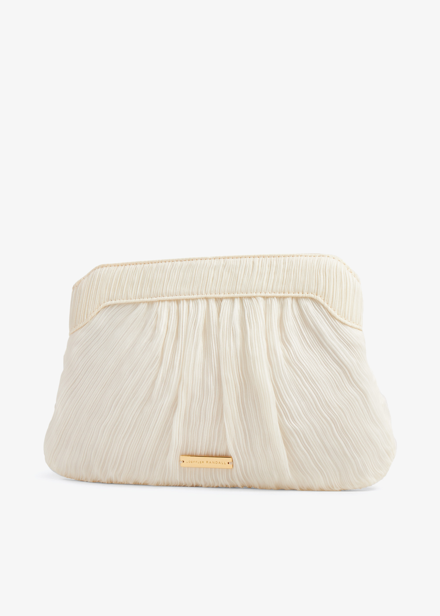 Loeffler Randall Rayne clutch for Women - White in USA | Level Shoes