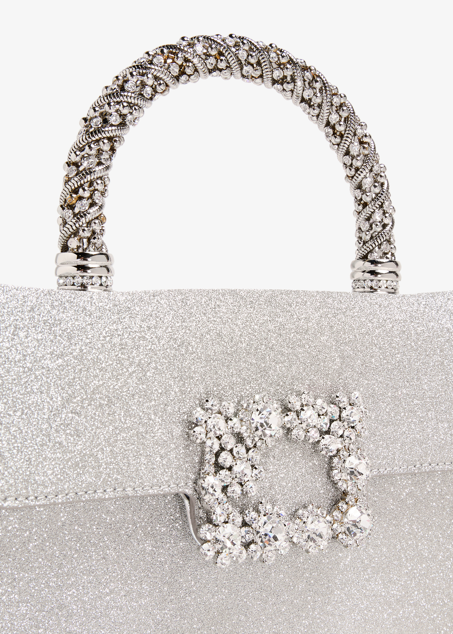 送料関税込【Roger Vivier】Bouquet Strass クラッチ バッグ Roger Vivier Bouquet Rhinestone Satin Shoulder Bag | Neiman