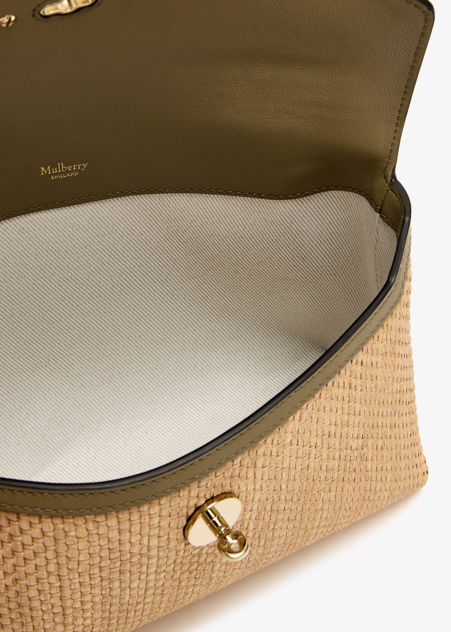 Mulberry Large Darley cosmetic pouch for Women - Beige in