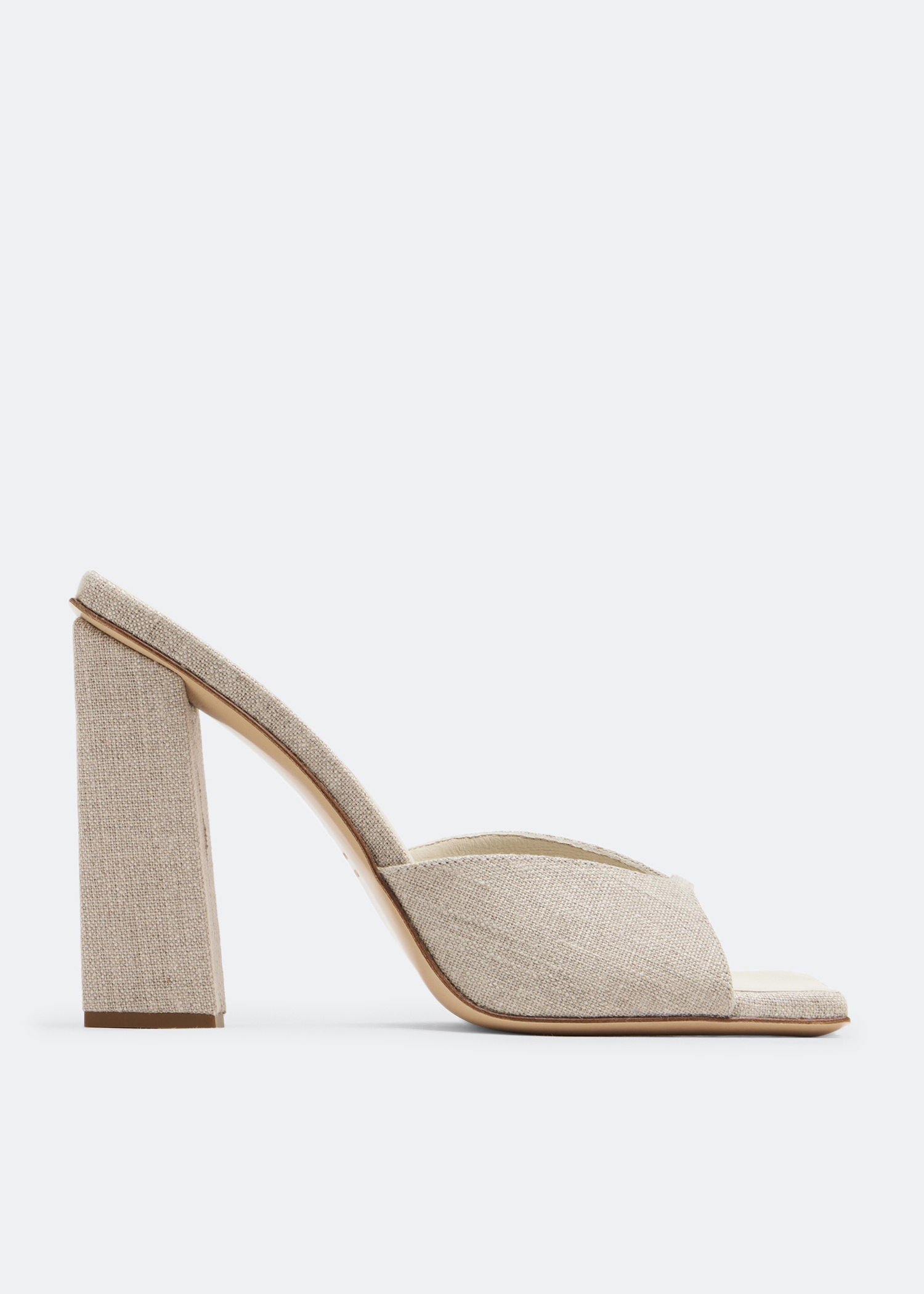 Gia Borghini x RHW Rosie 14 mules for Women - Beige in UAE | Level