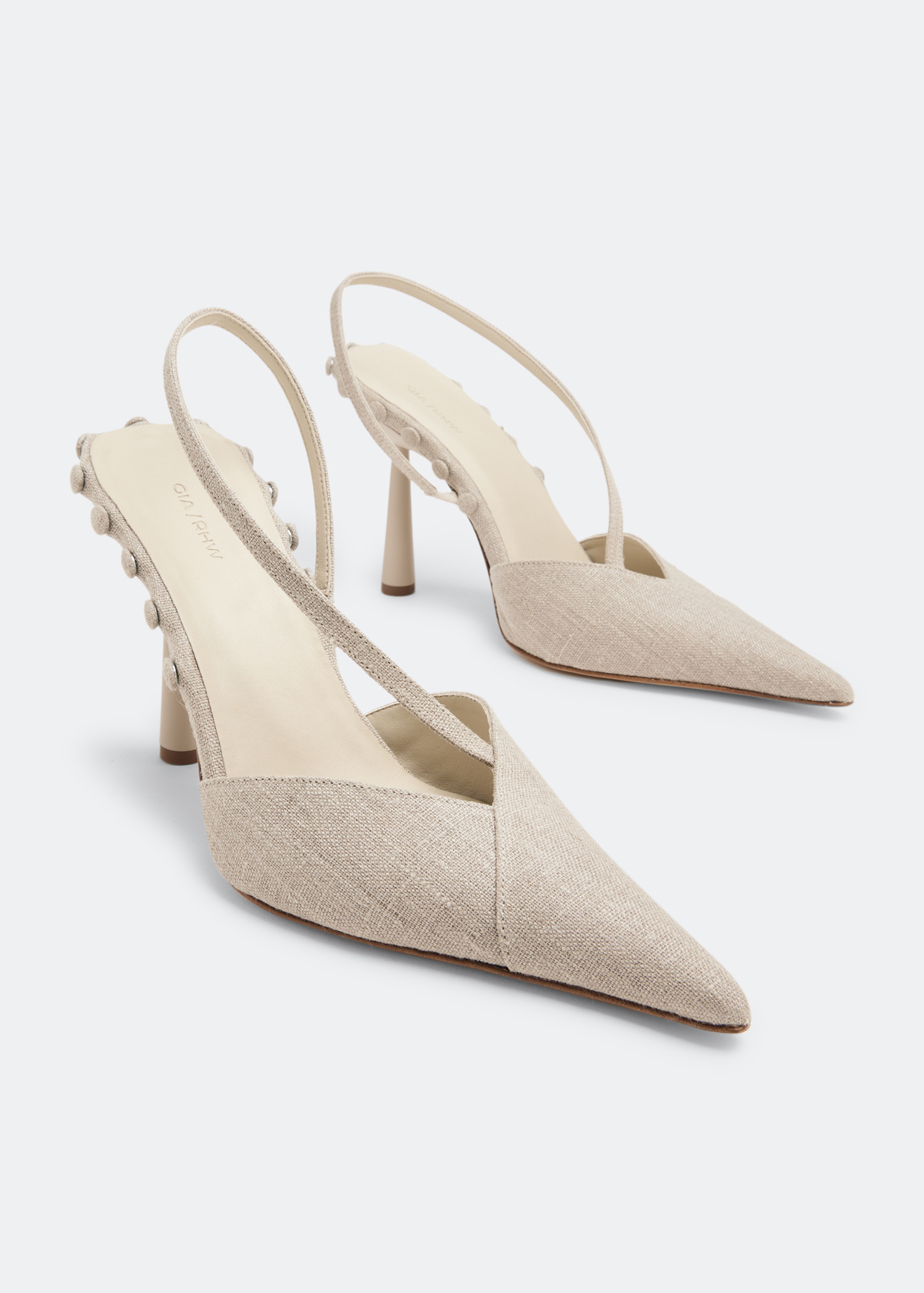 Gia Borghini x RHW Rosie 37 pumps for Women - Beige in UAE
