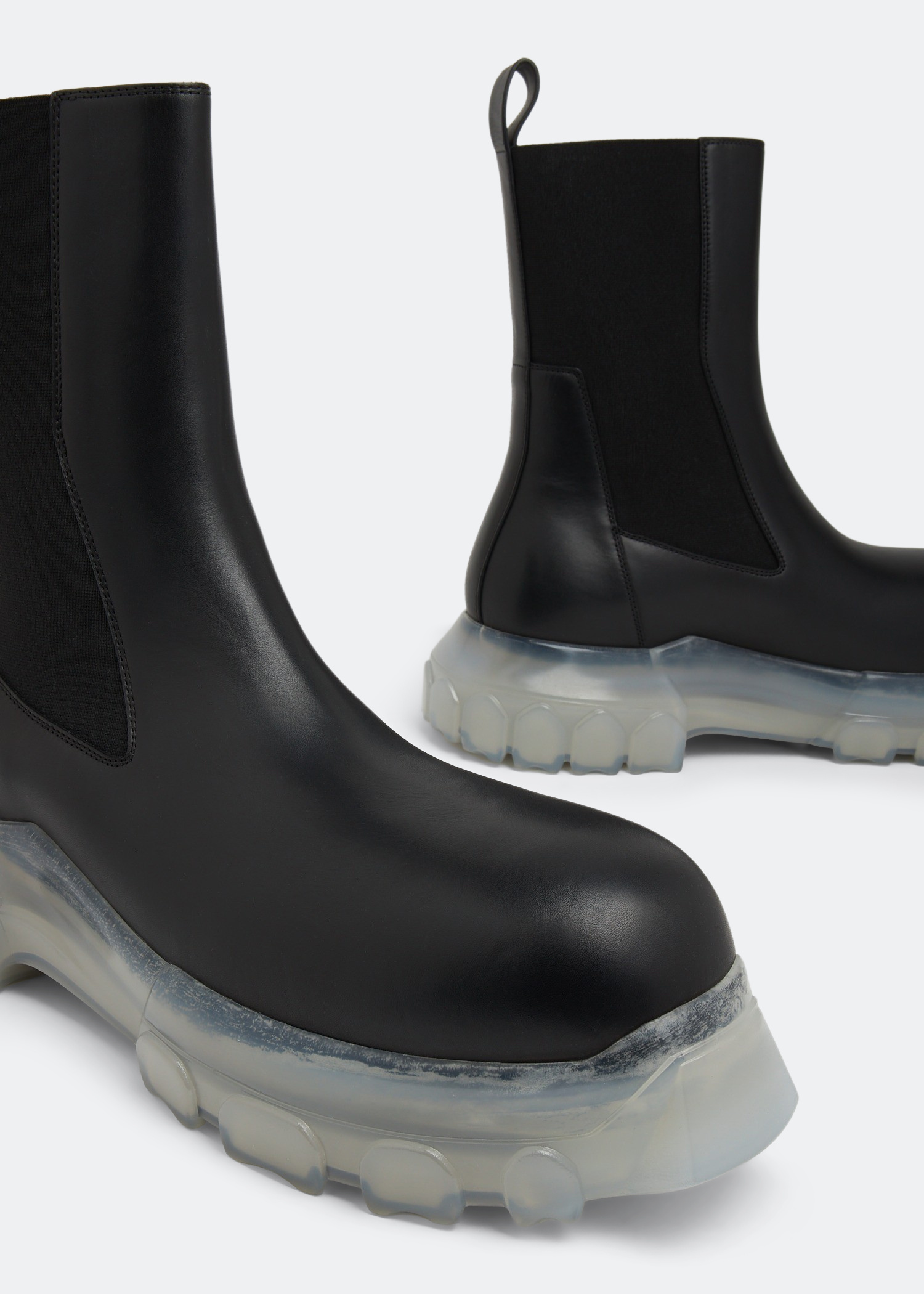 Rick Owens Beatle Bozo Tractor boots for Men - Black in KSA