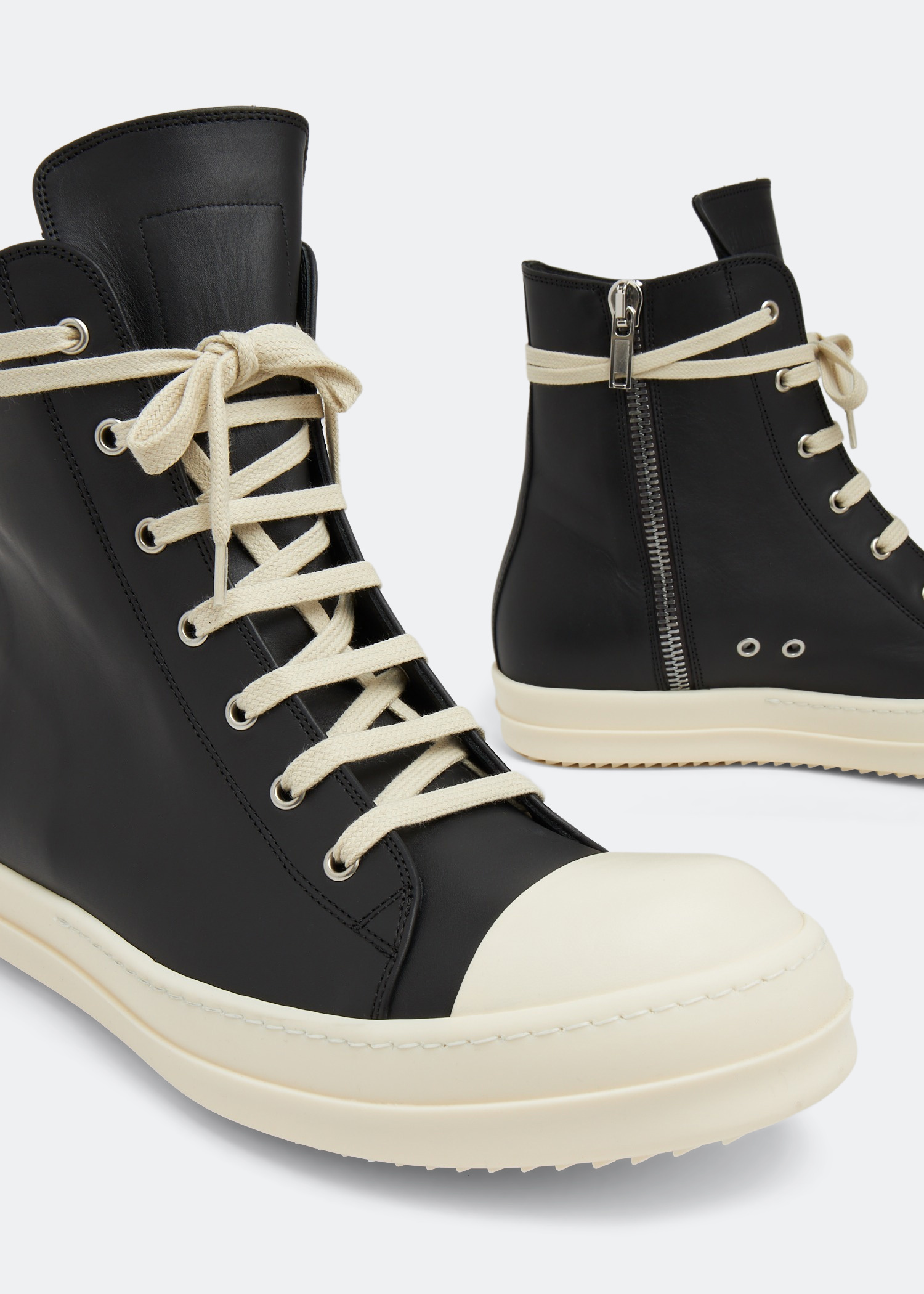 Rick Owens High-top sneakers for Men - Black in Qatar