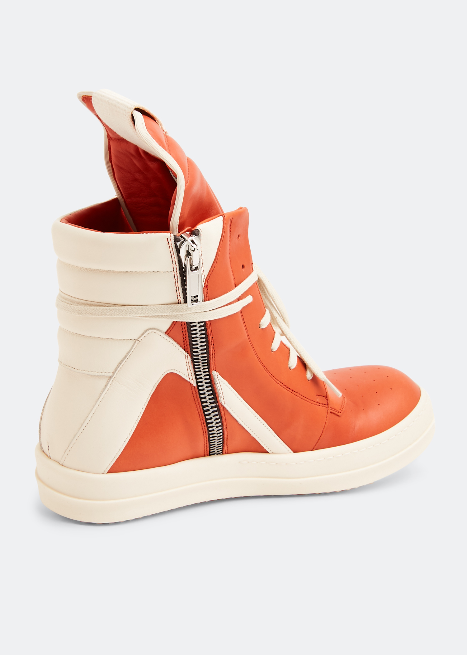 Rick Owens Geobasket high-top sneakers for Men - Orange in USA