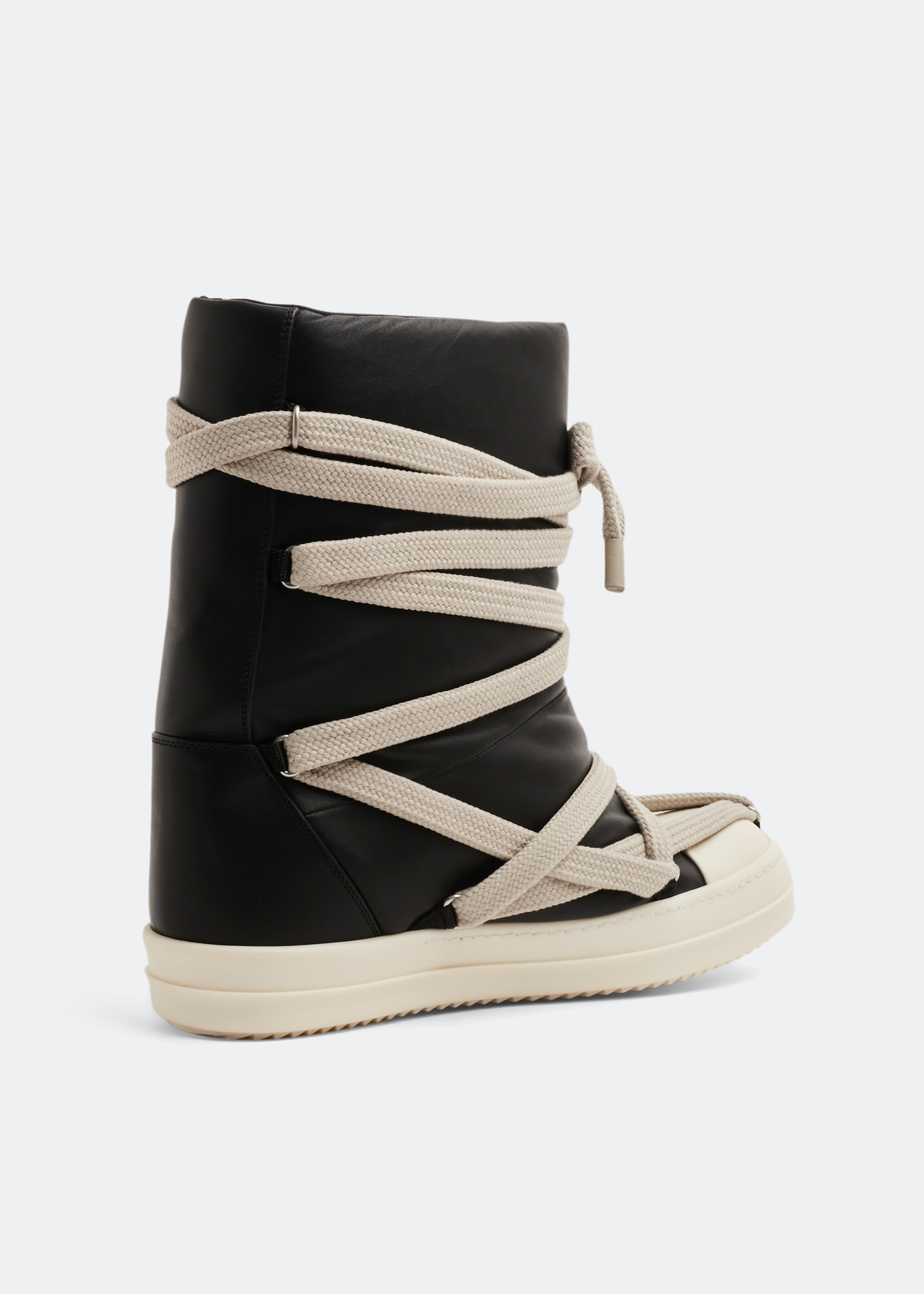 靴 Rick Owens rick owensGeth Puffer 42 Rick Owens Jumbo puffer boots for Men - Black in Qatar