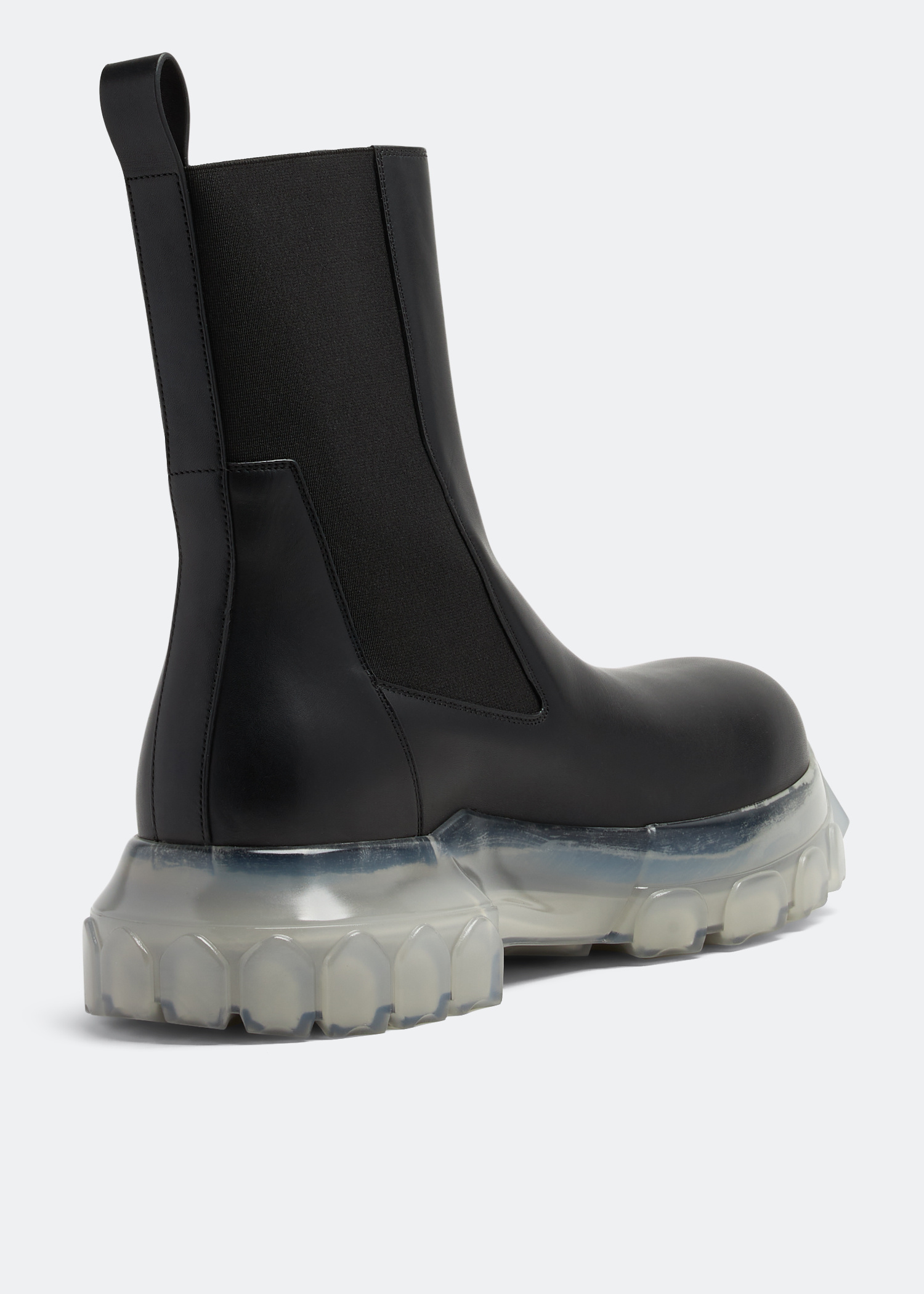 Rick Owens Beatle Bozo Tractor boots for Men - Black in UAE