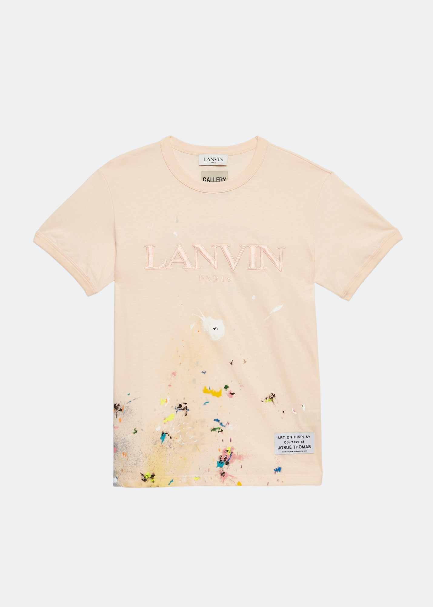 Lanvin x Gallery Department printed t-shirt for Men - Beige in USA