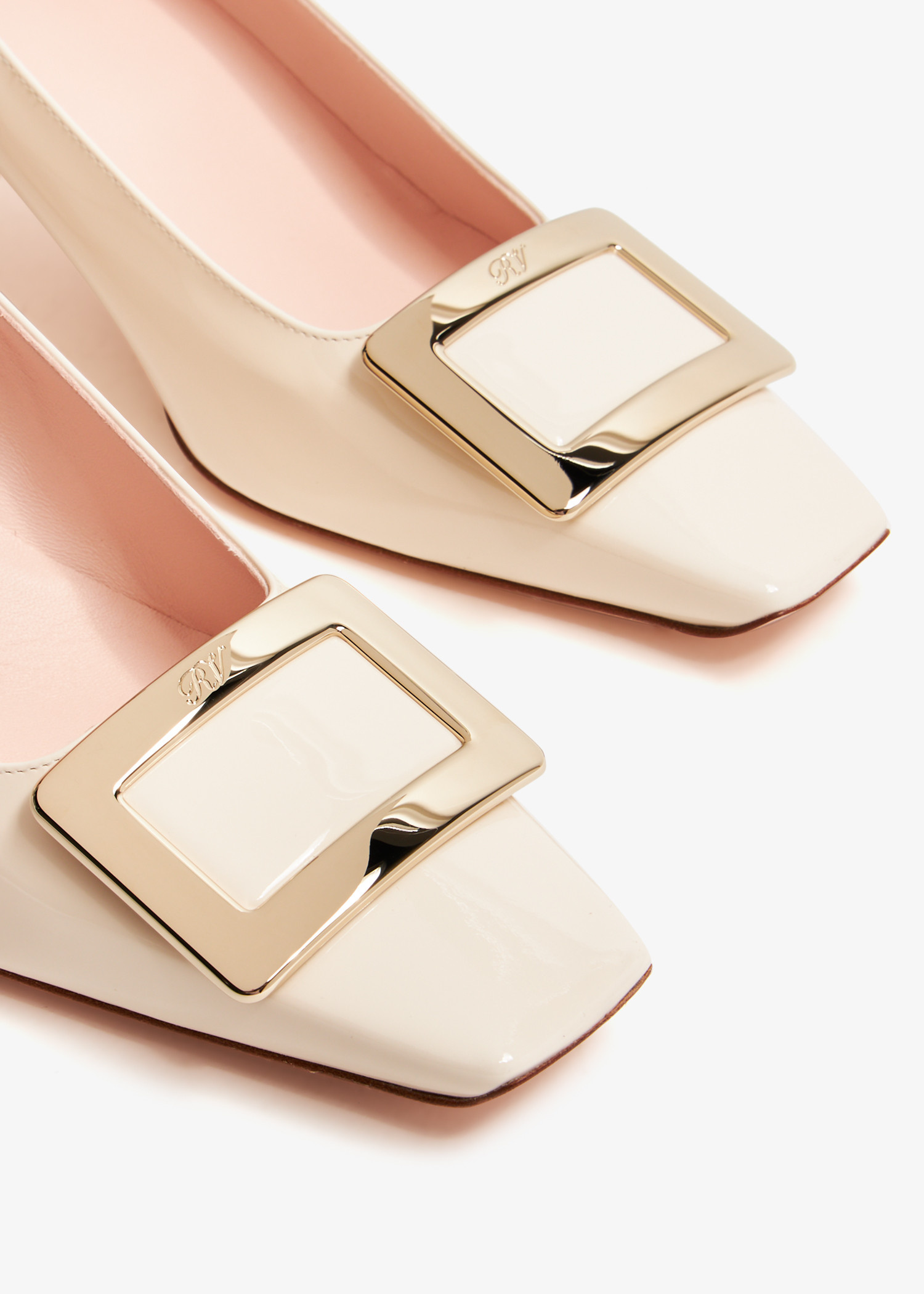 Roger Vivier Belle Vivier pumps for Women - White in UAE