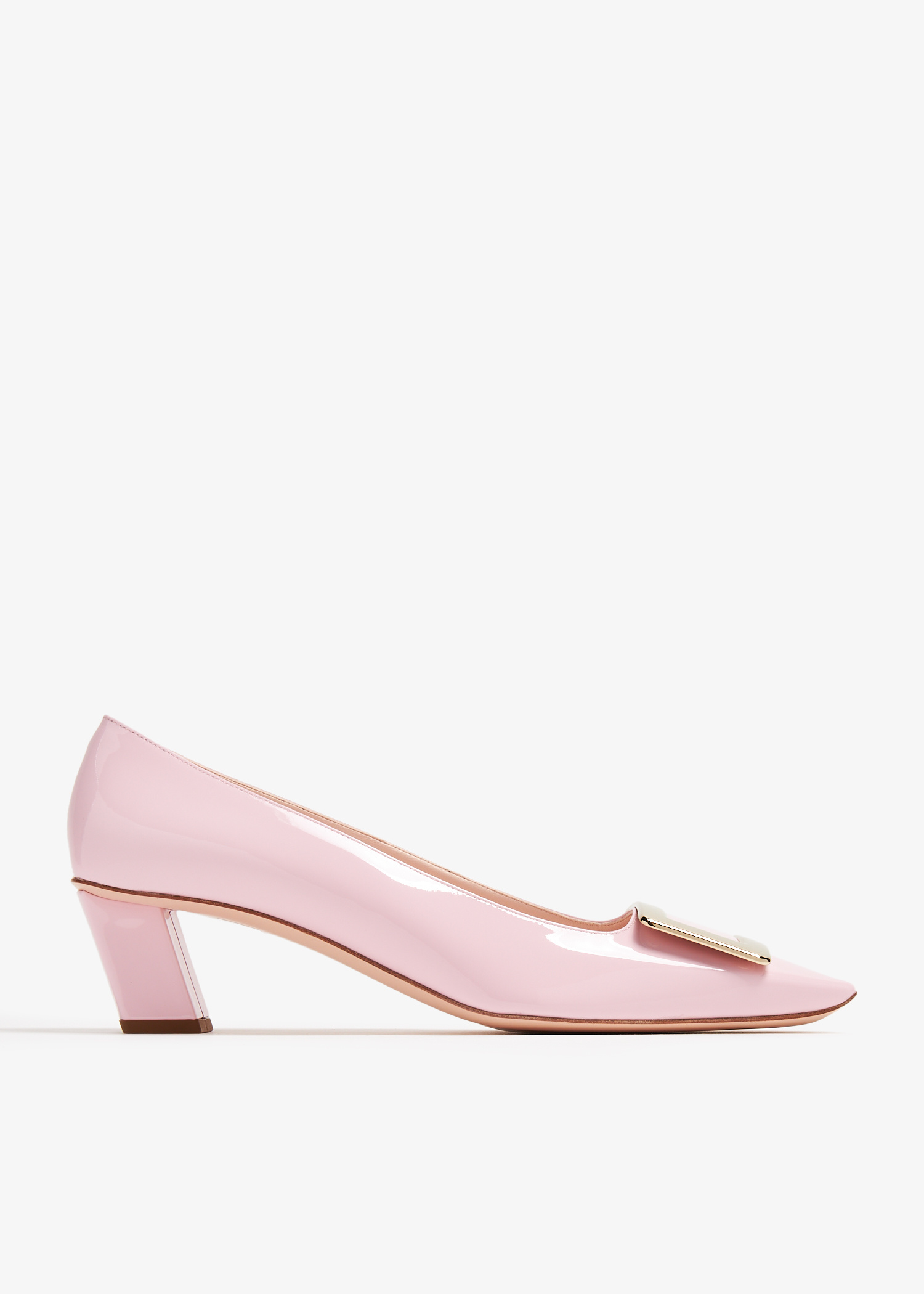 パンプス Roger Vivier 'Belle Vivier' pumps (RVW00600920D1P R802) Belle Vivier Pumps in patent leather Off White Woman