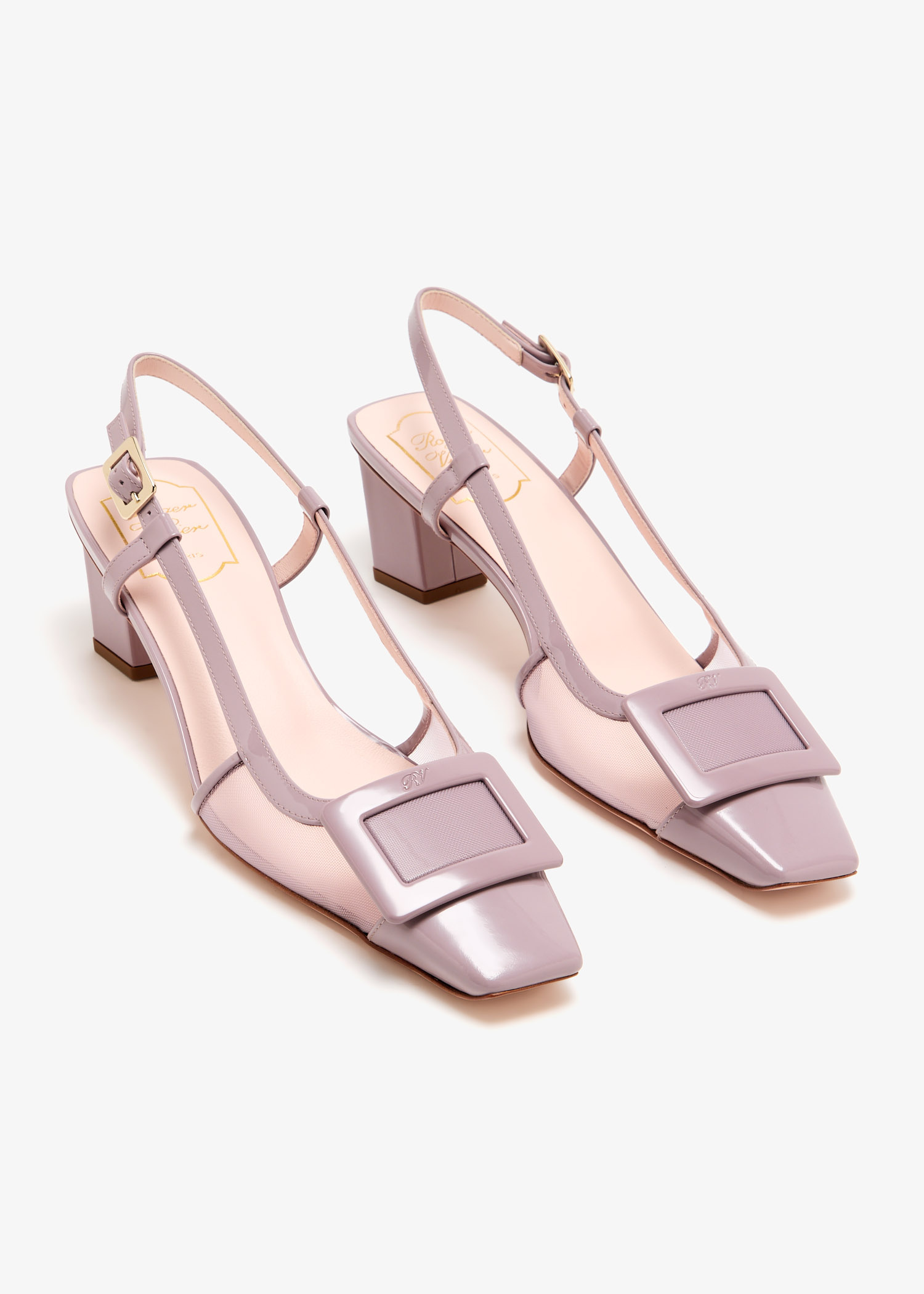 Roger Vivier Belle Vivier slingback pumps for Women - Purple