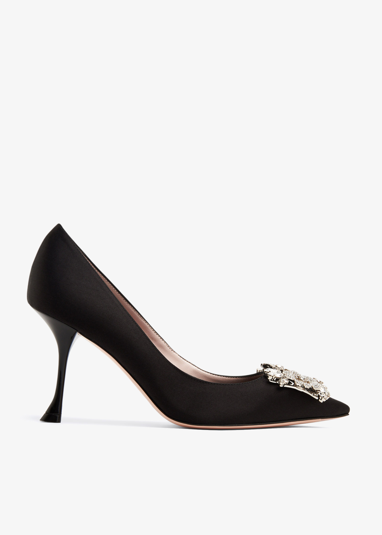 Roger Vivier RV Bouquet strass buckle pumps for Women - Black in