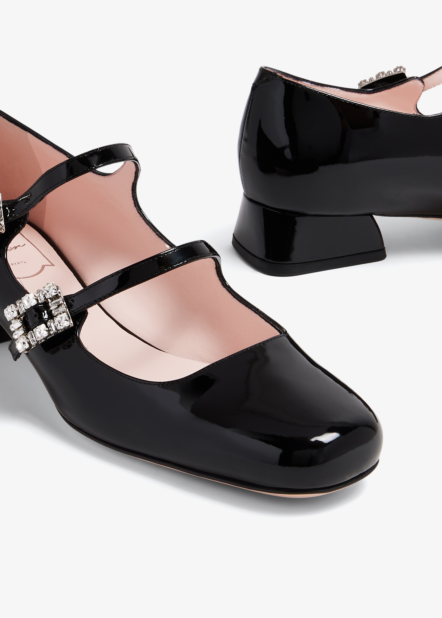 Roger Vivier Trés Vivier Strass buckle ballerinas for Women