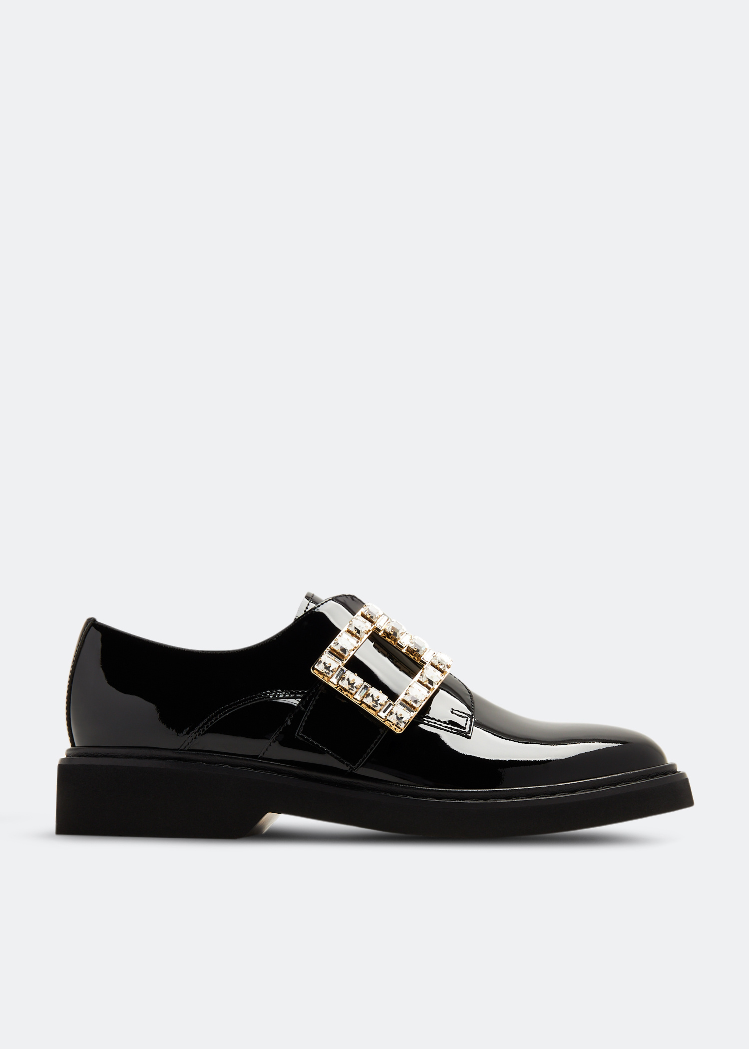 Roger Vivier Viv' Rangers Derby shoes for Women - Black in