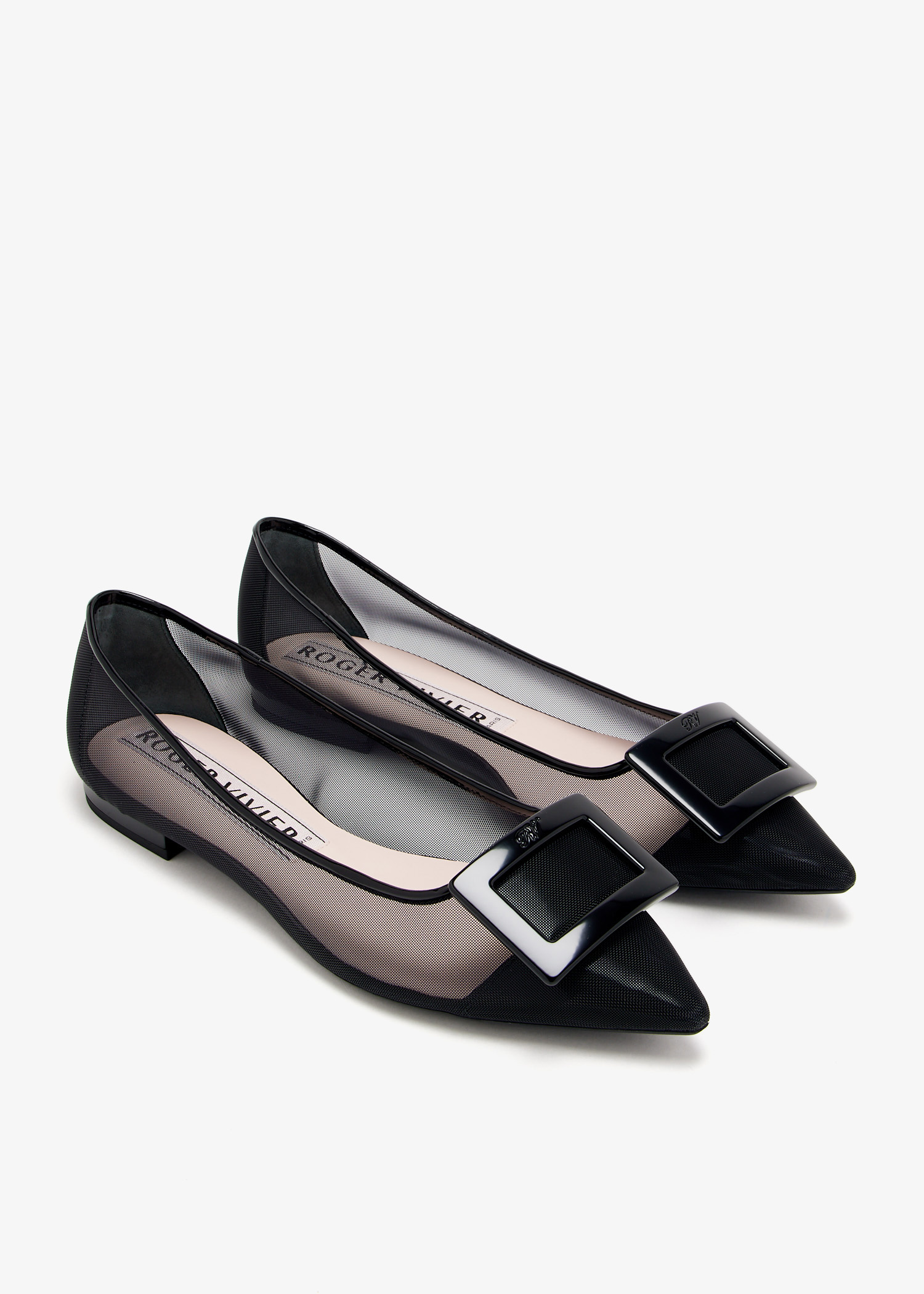 Roger Vivier Gommettine ballerinas for Women - Black in KSA