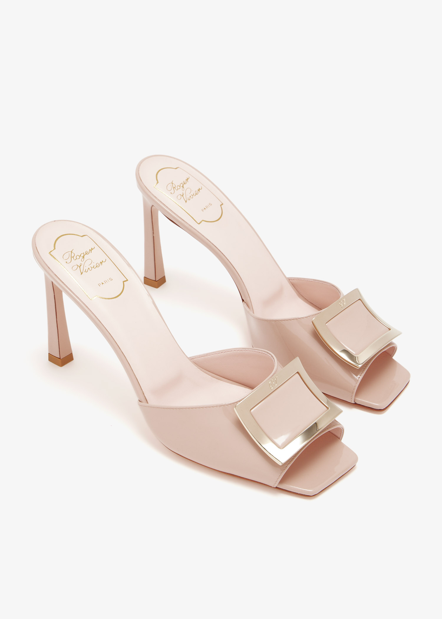 Roger Vivier Trompette mules for Women - Beige in UAE