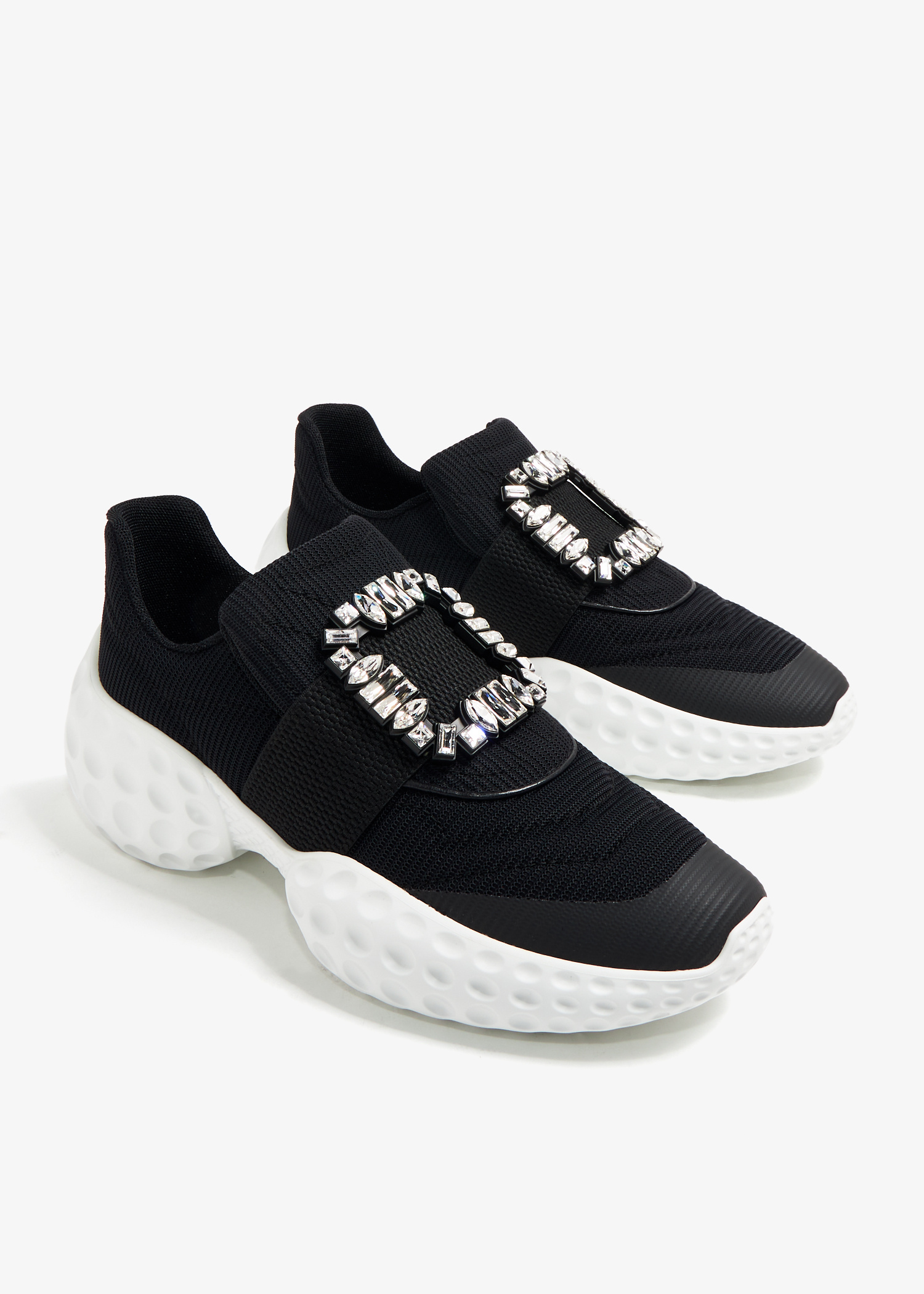 Roger Vivier Viv' Run Light strass buckle sneakers for Women