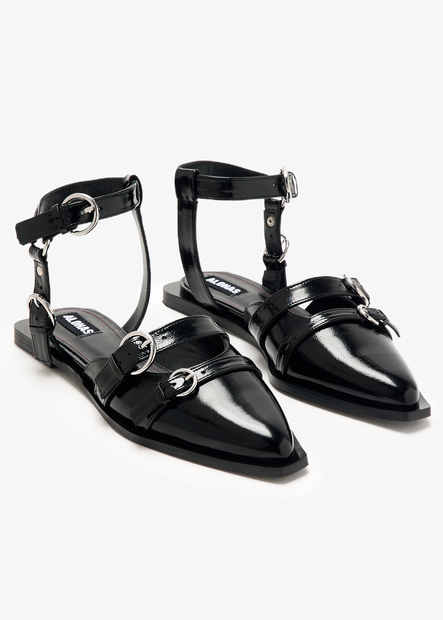 ALOHAS Thalara ballet flats for Women - Black in UAE | Level Shoes