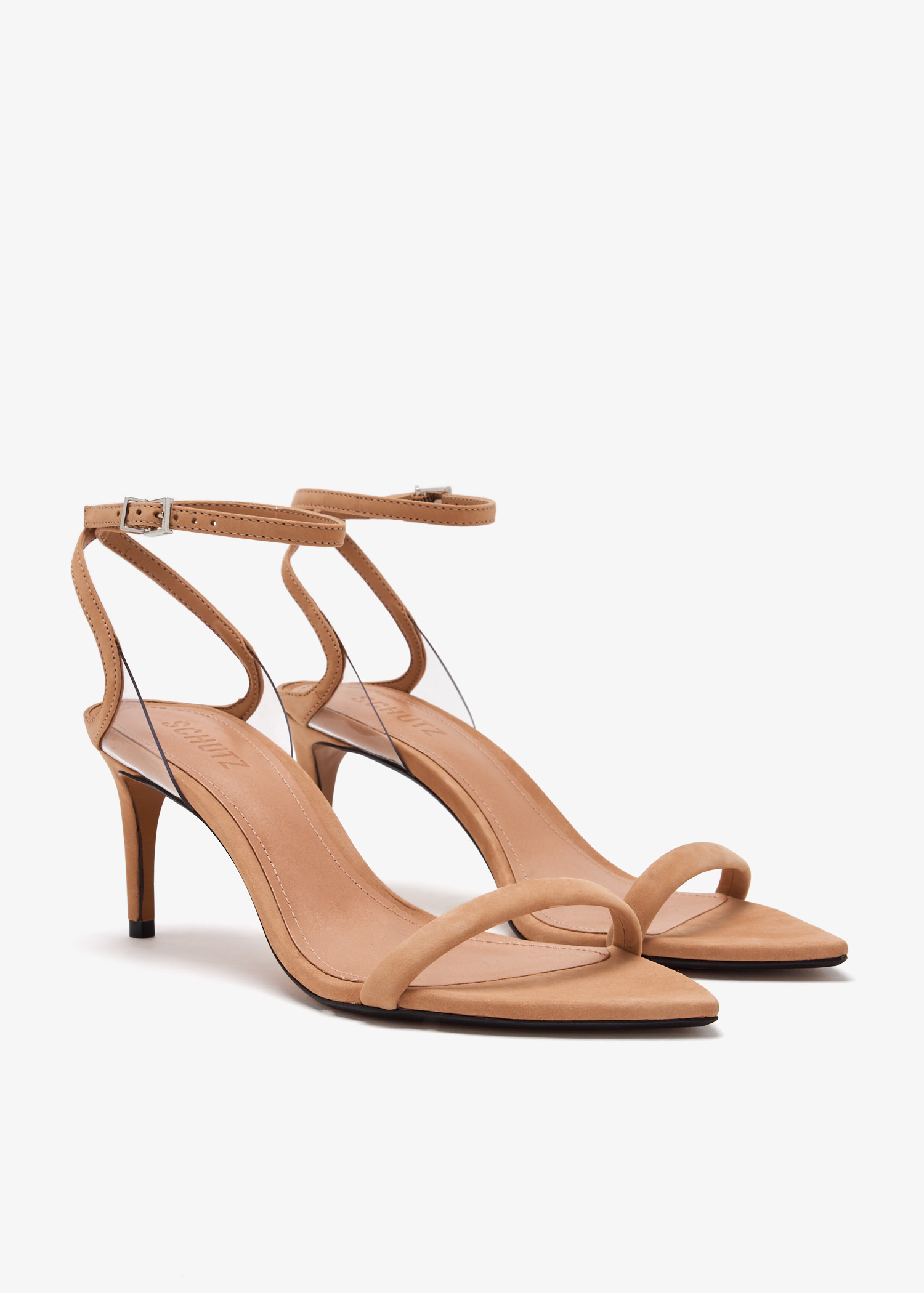サンダル・ミュール SKYE PRINTED LEATHER SANDALS レディースサンダル ミュール チャンキーヒール オープントゥ
