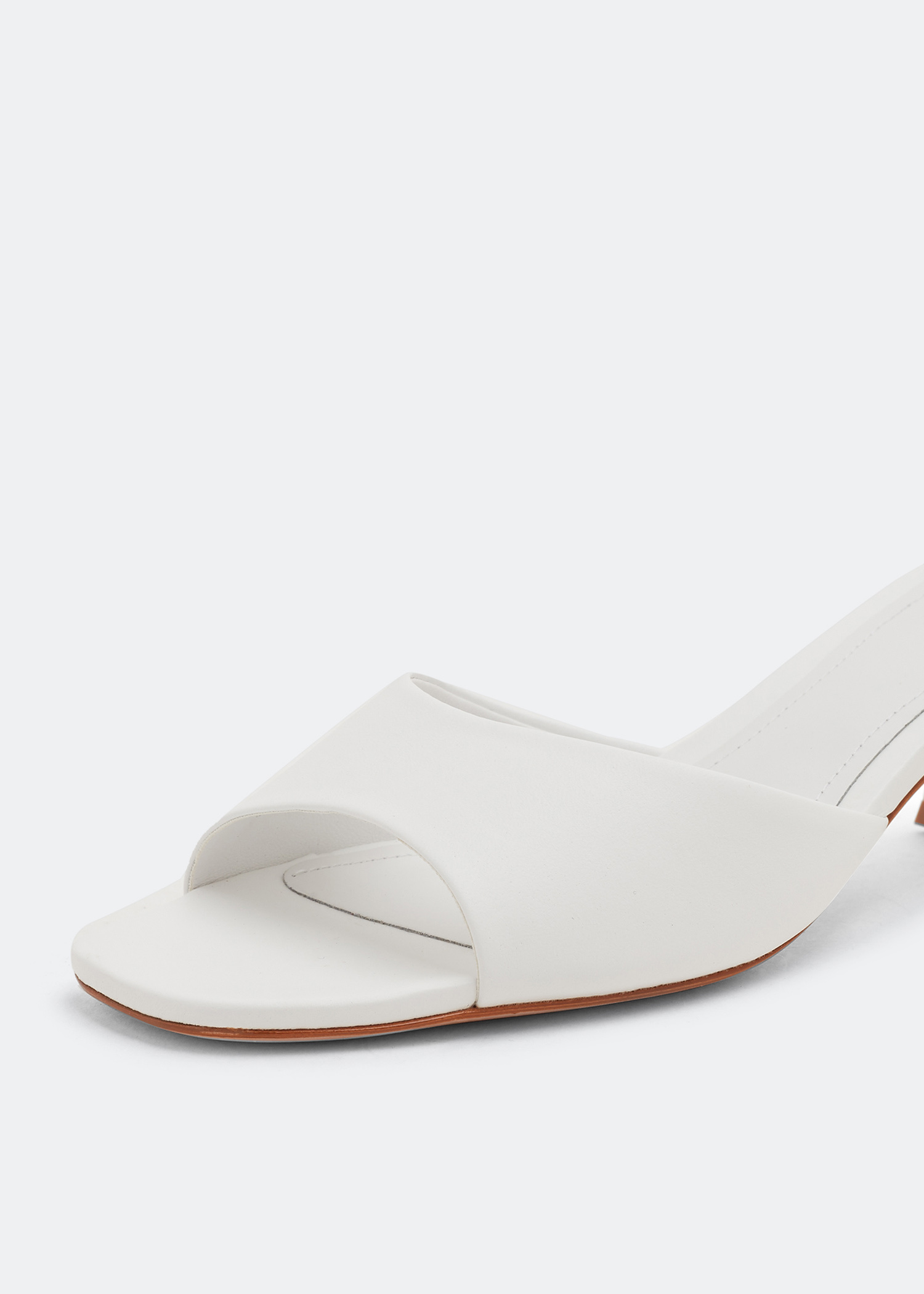 Schutz Lizah Lo mules for Women - White in UAE | Level Shoes
