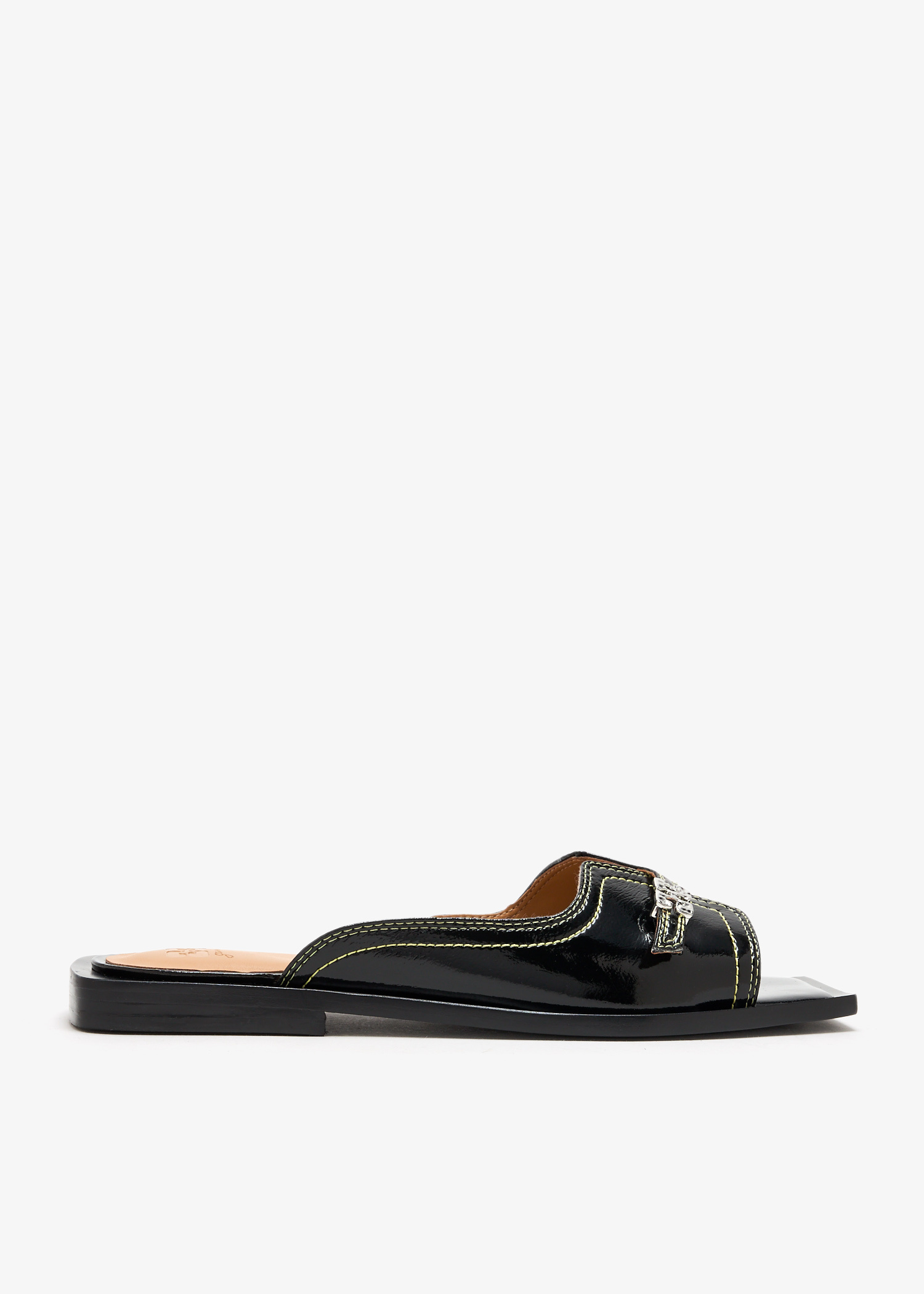 Ganni Butterfly sandals for Women - Black in KSA | Level Shoes