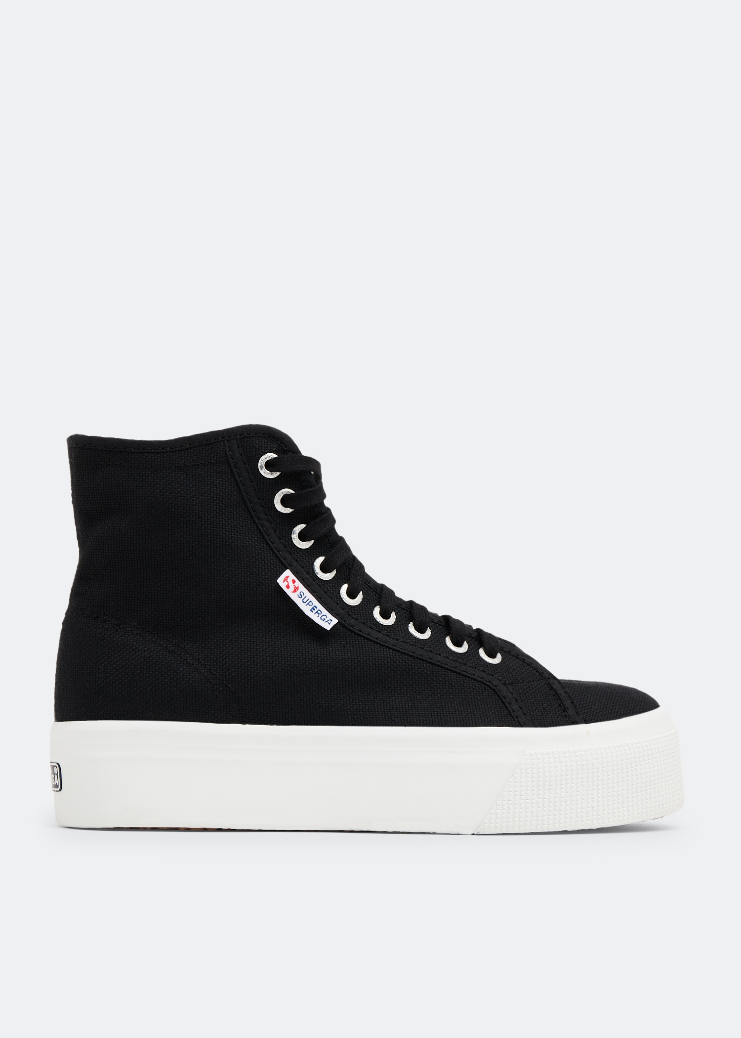 Superga 2705 Hi-top sneakers for Women - Black in USA | Level Shoes