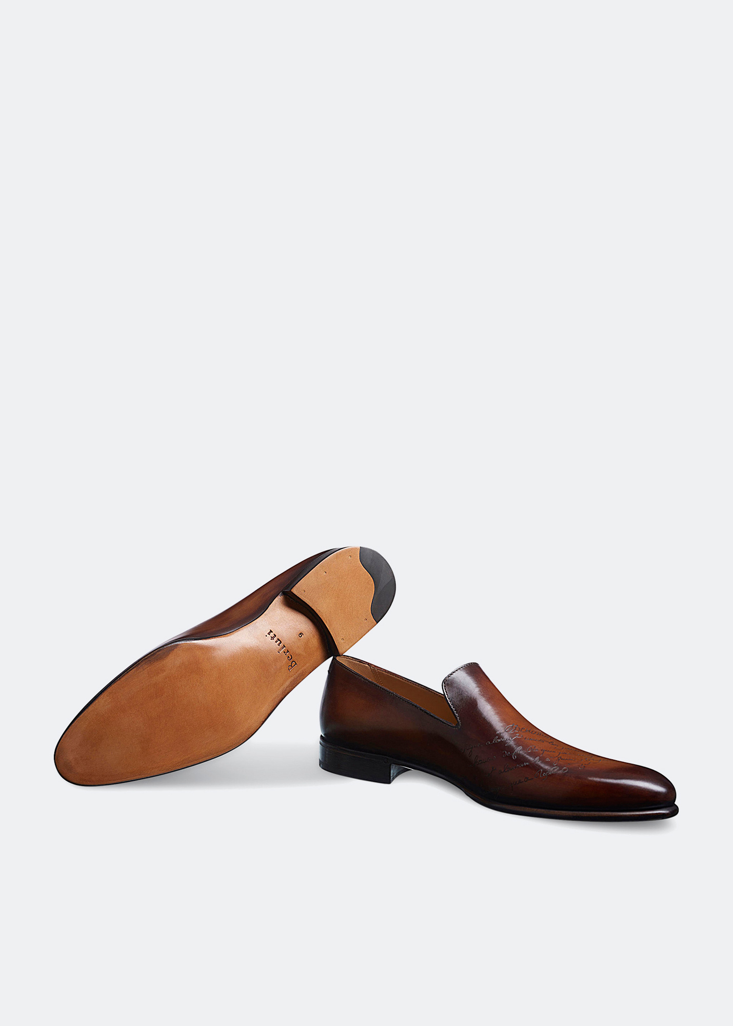 Berluti Cursive Galet Scritto loafers for Men - Brown in UAE