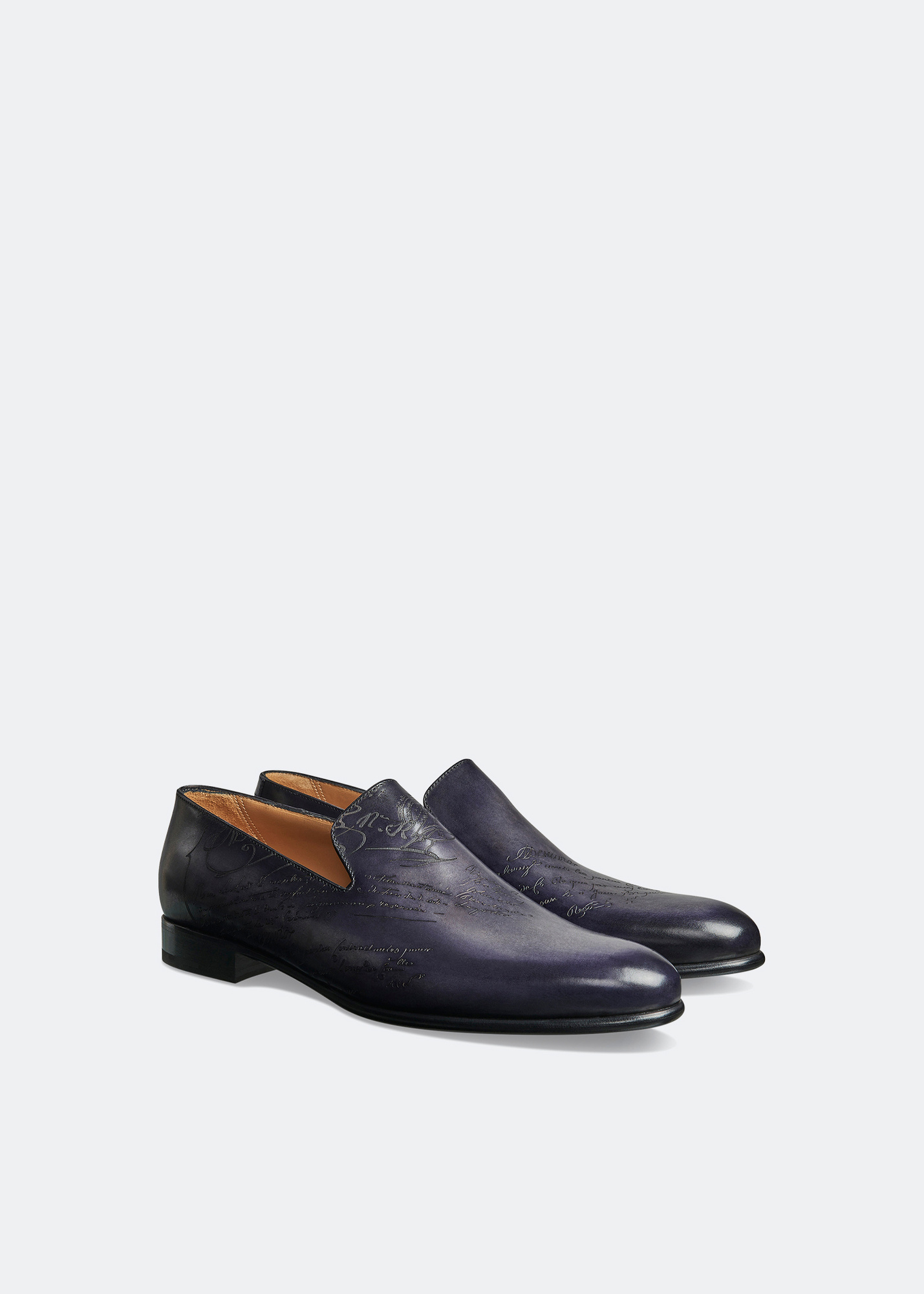 【美品】Berluti Cursive Galet Scritto Loafer Berluti Cursive Galet Scritto loafers for Men - Blue in UAE