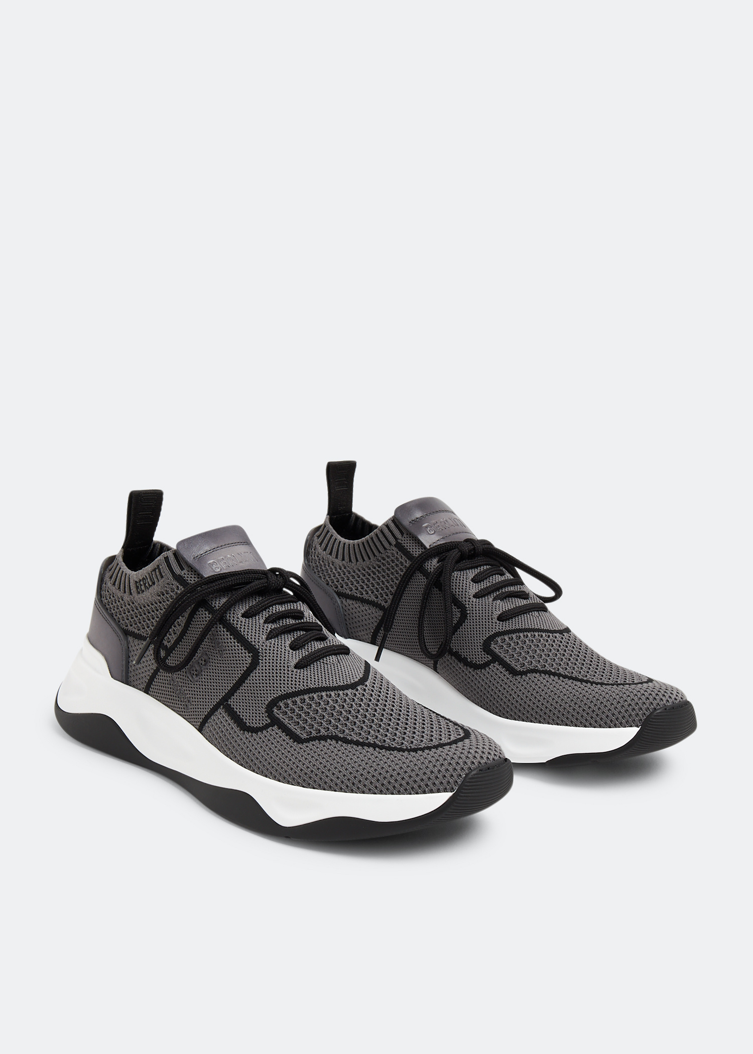 Berluti Shadow sneakers for Men - Grey in Qatar | Level Shoes