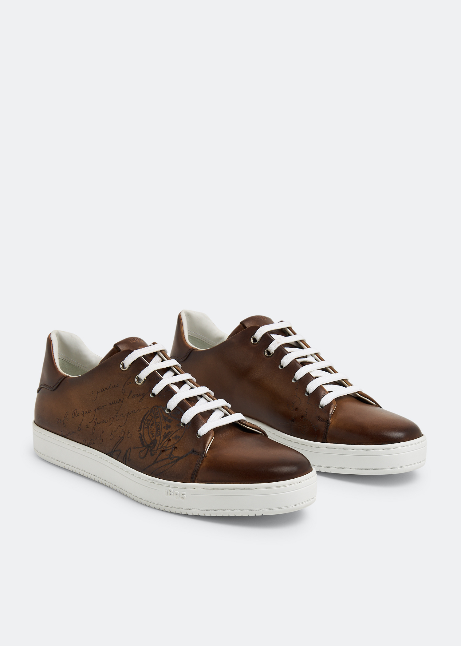 [Berluti]革靴茶26.5 Ajouré Equilibre Venezia Calf Leather Oxford | Berluti US