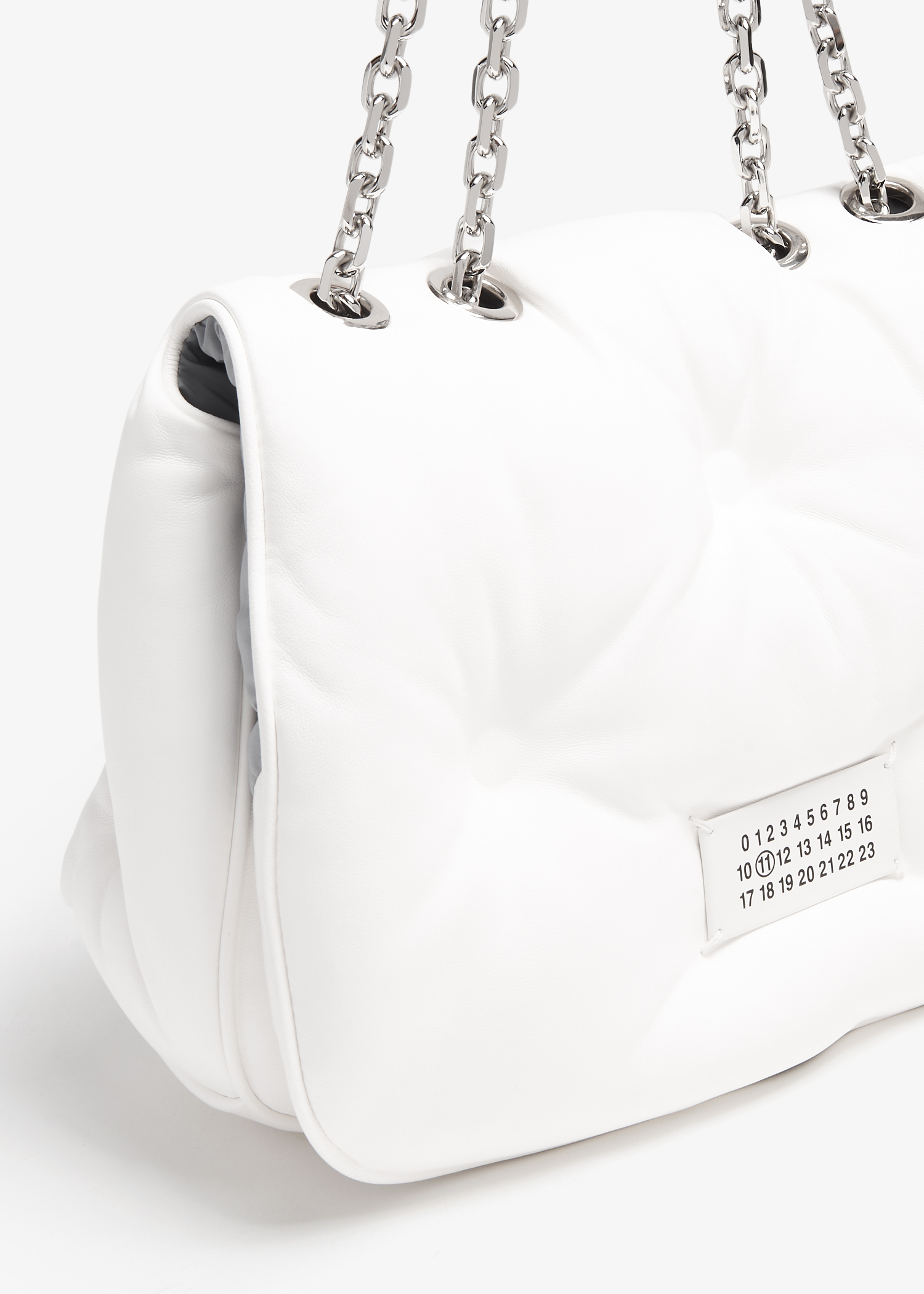 Maison Margiela Glam Slam medium flap bag for Women - White