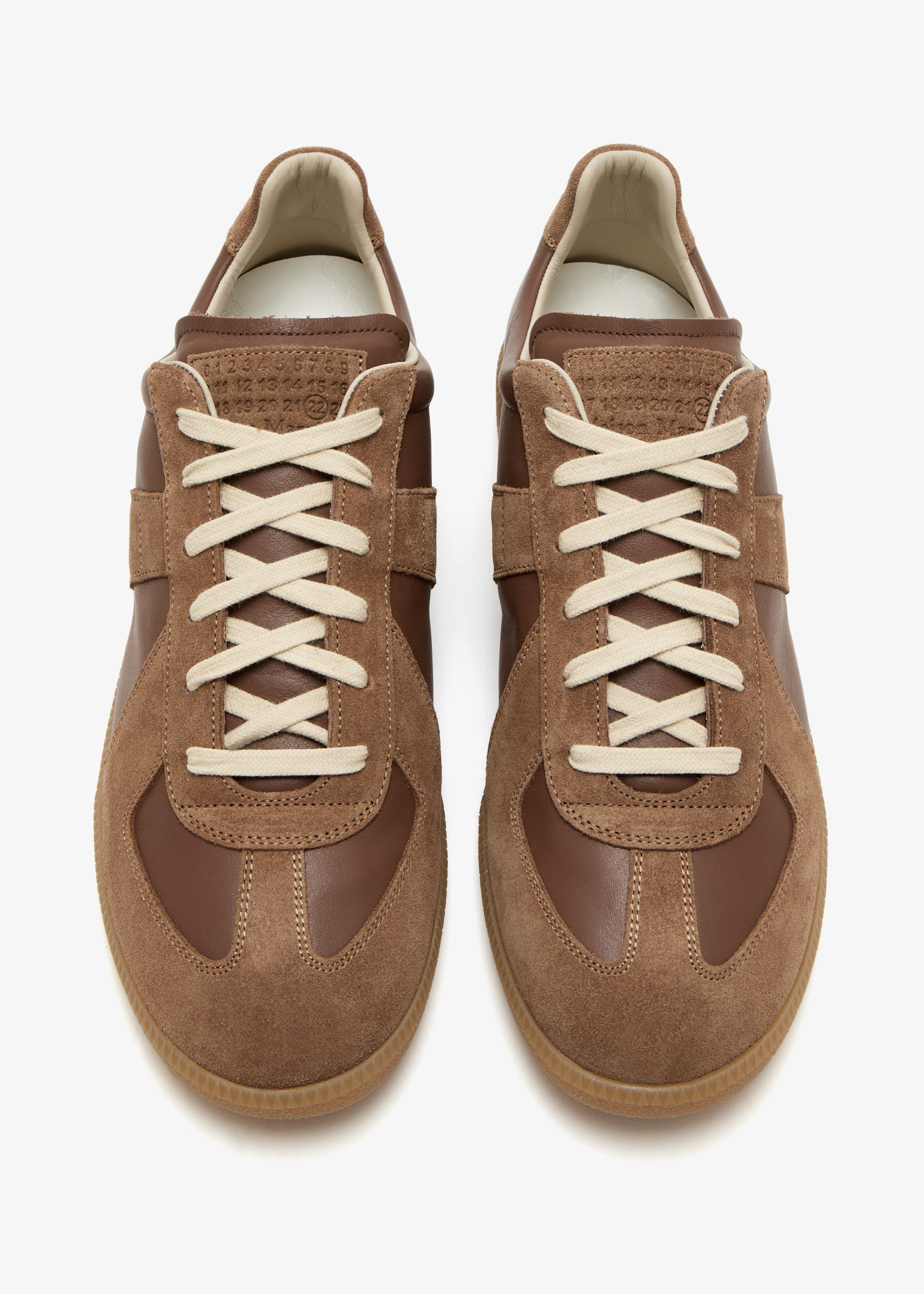 Maison Margiela ブラウン　サイズ39 Maison Margiela Replica sneakers for Men - Brown in Oman | Level Shoes